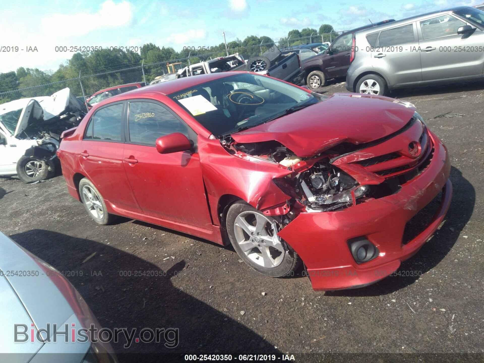 Фотография 2T1BU4EE5BC604452 - TOYOTA COROLLA 2011