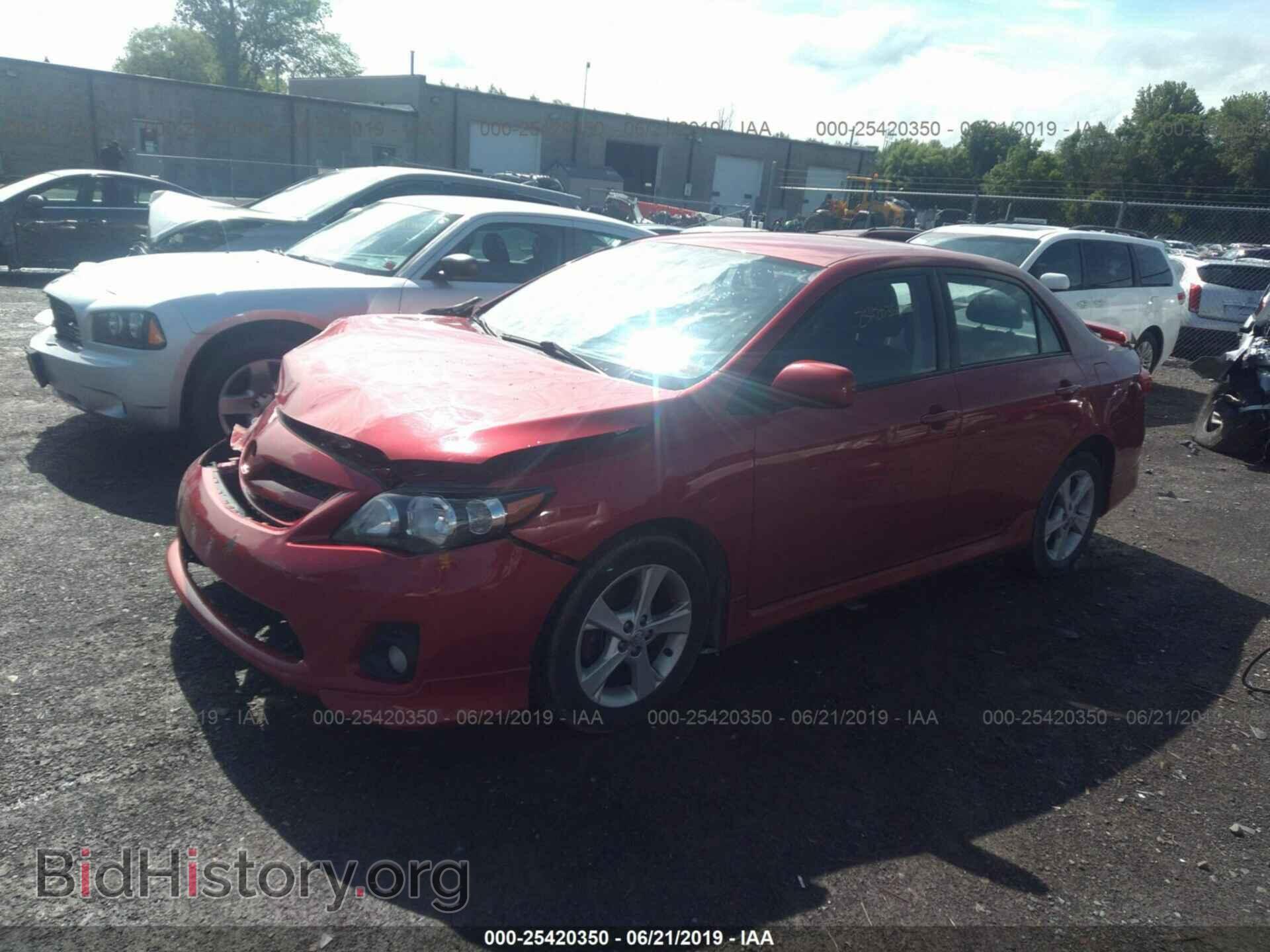2011 TOYOTA COROLLA - VIN: 2T1BU4EE5BC604452 - Фото 2