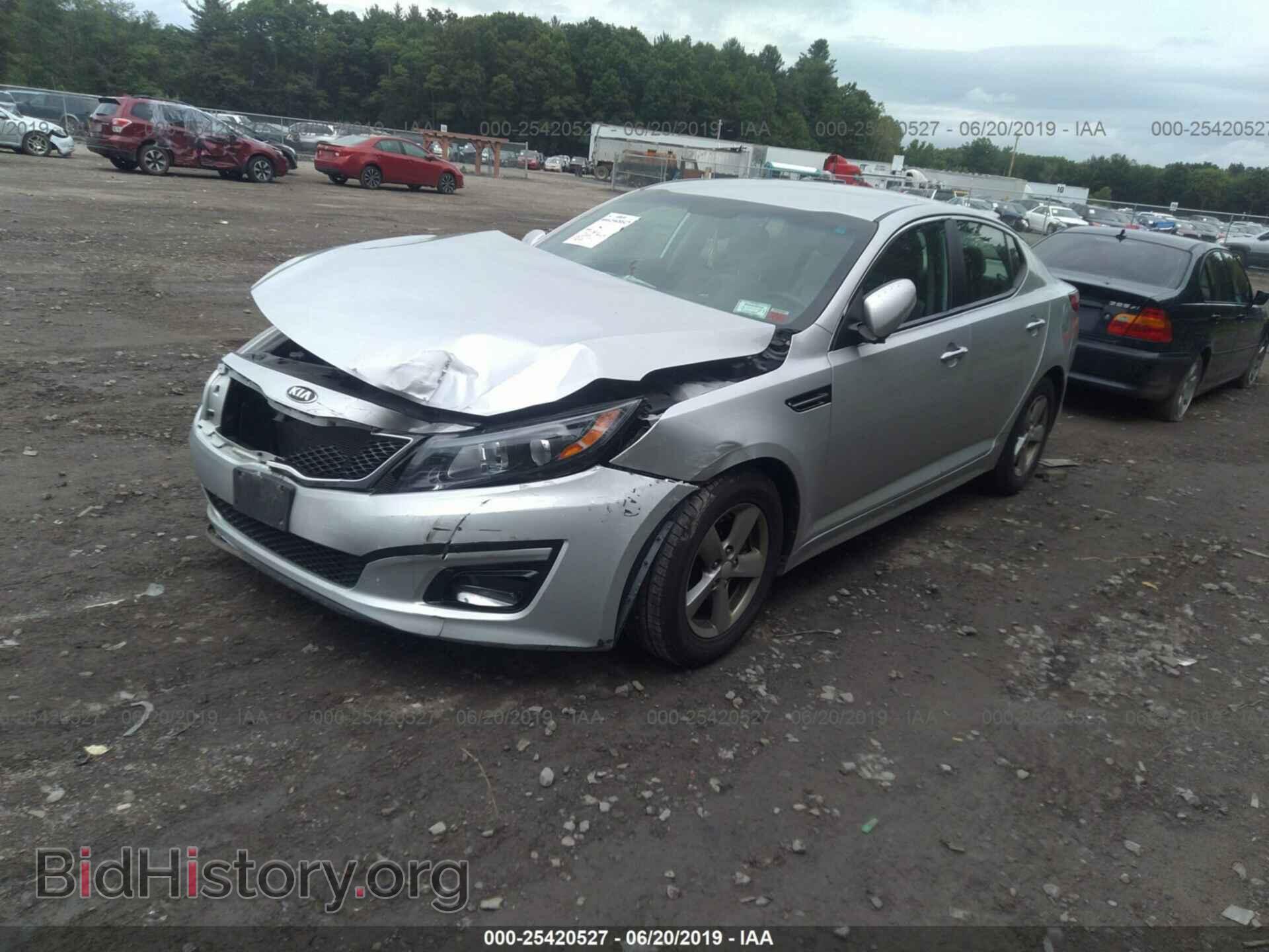 2014 KIA OPTIMA - VIN: 5XXGM4A73EG284204 - Фото 2