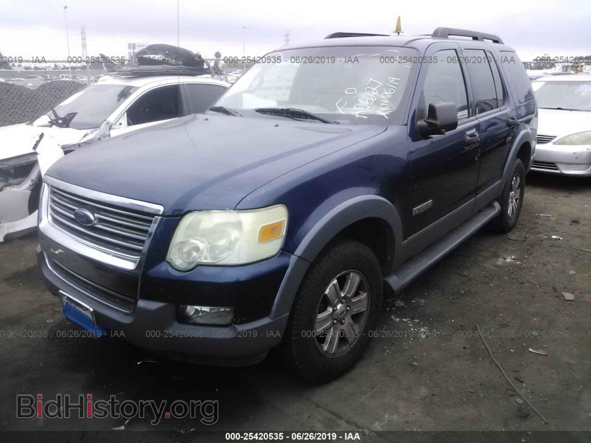 2006 FORD EXPLORER - VIN: 1FMEU63E66ZA06227 - Photo 2
