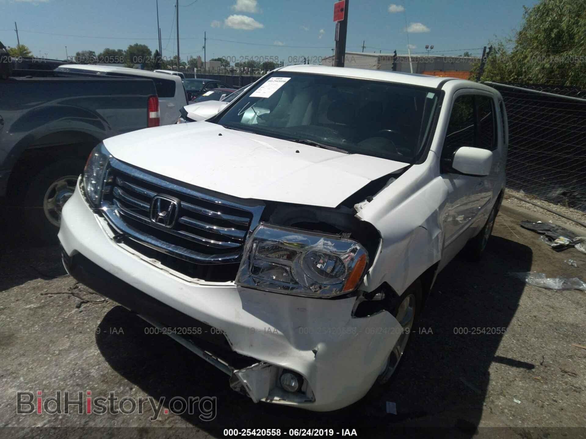 2013 HONDA PILOT - VIN: 5FNYF4H59DB078387 - Фото 2