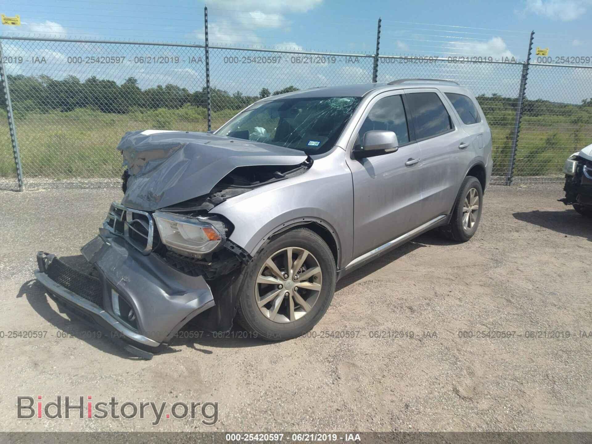 2014 DODGE DURANGO - VIN: 1C4RDHDG2EC974442 - Фото 2