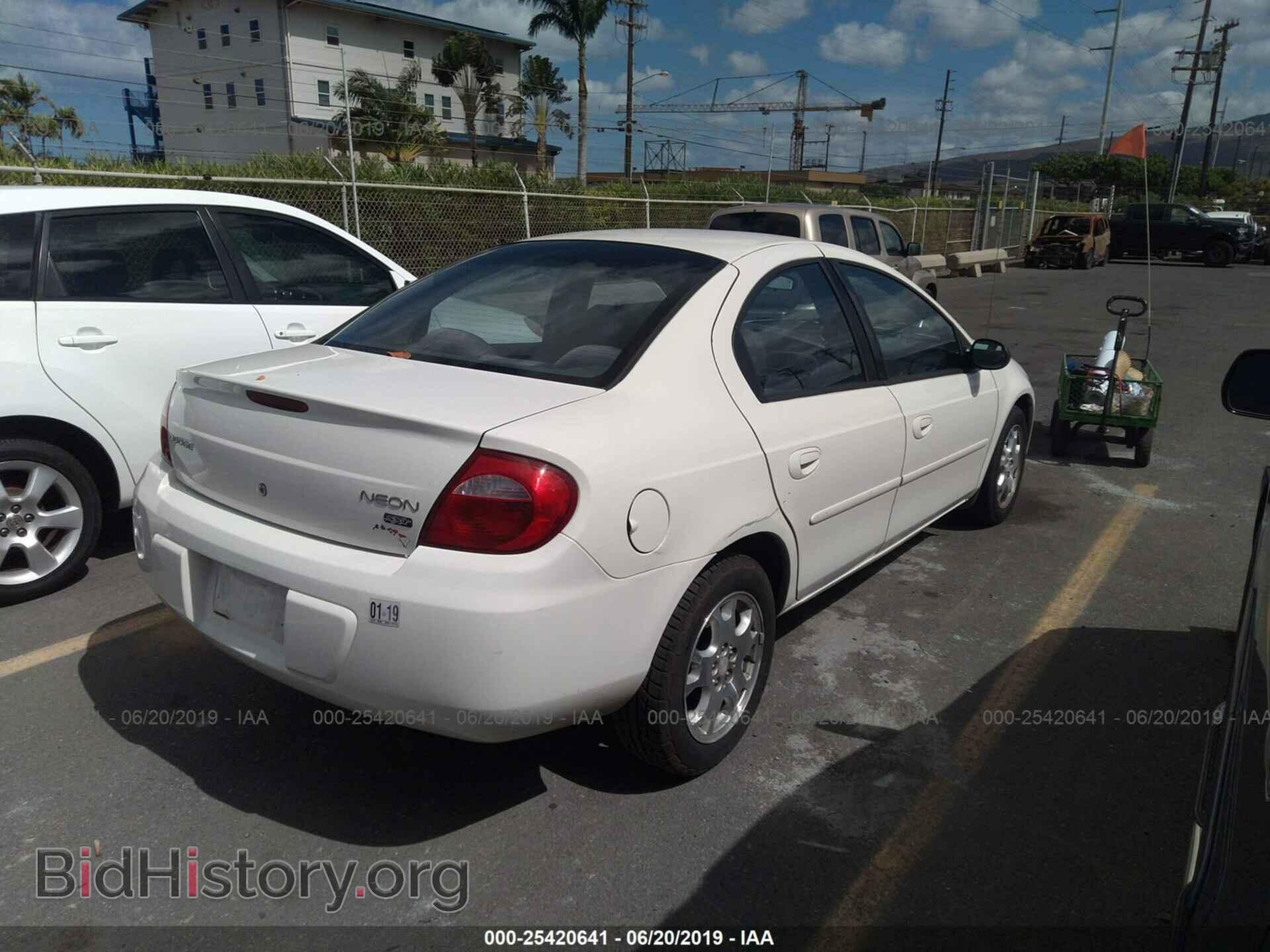 2003 DODGE NEON - VIN: 1B3ES56C73D245231 - Фото 4