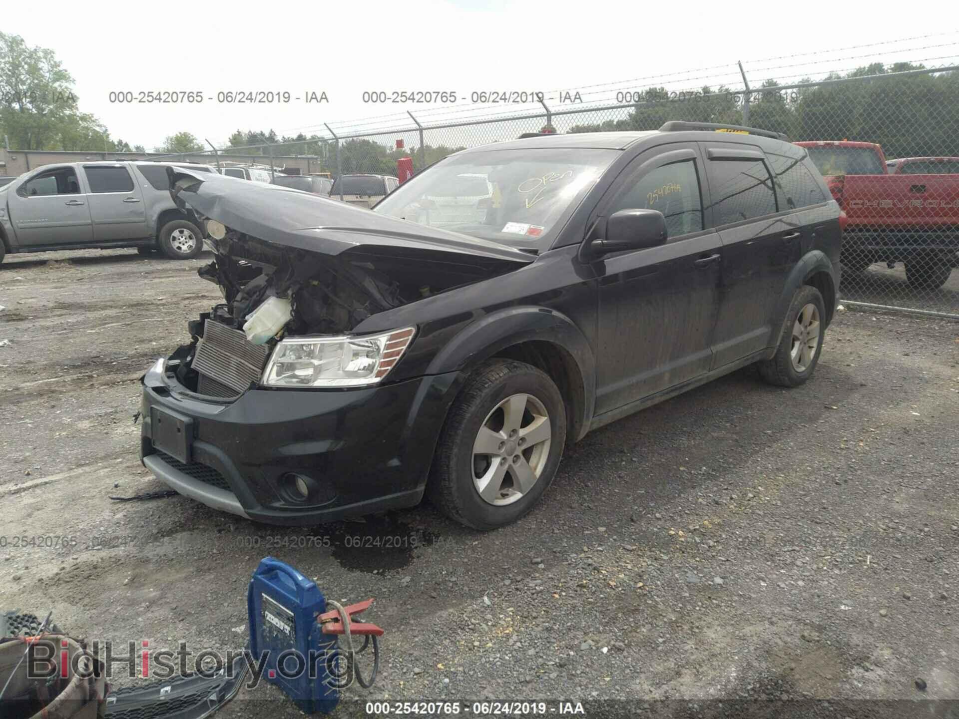2012 DODGE JOURNEY - VIN: 3C4PDCBG2CT154019 - Фото 2