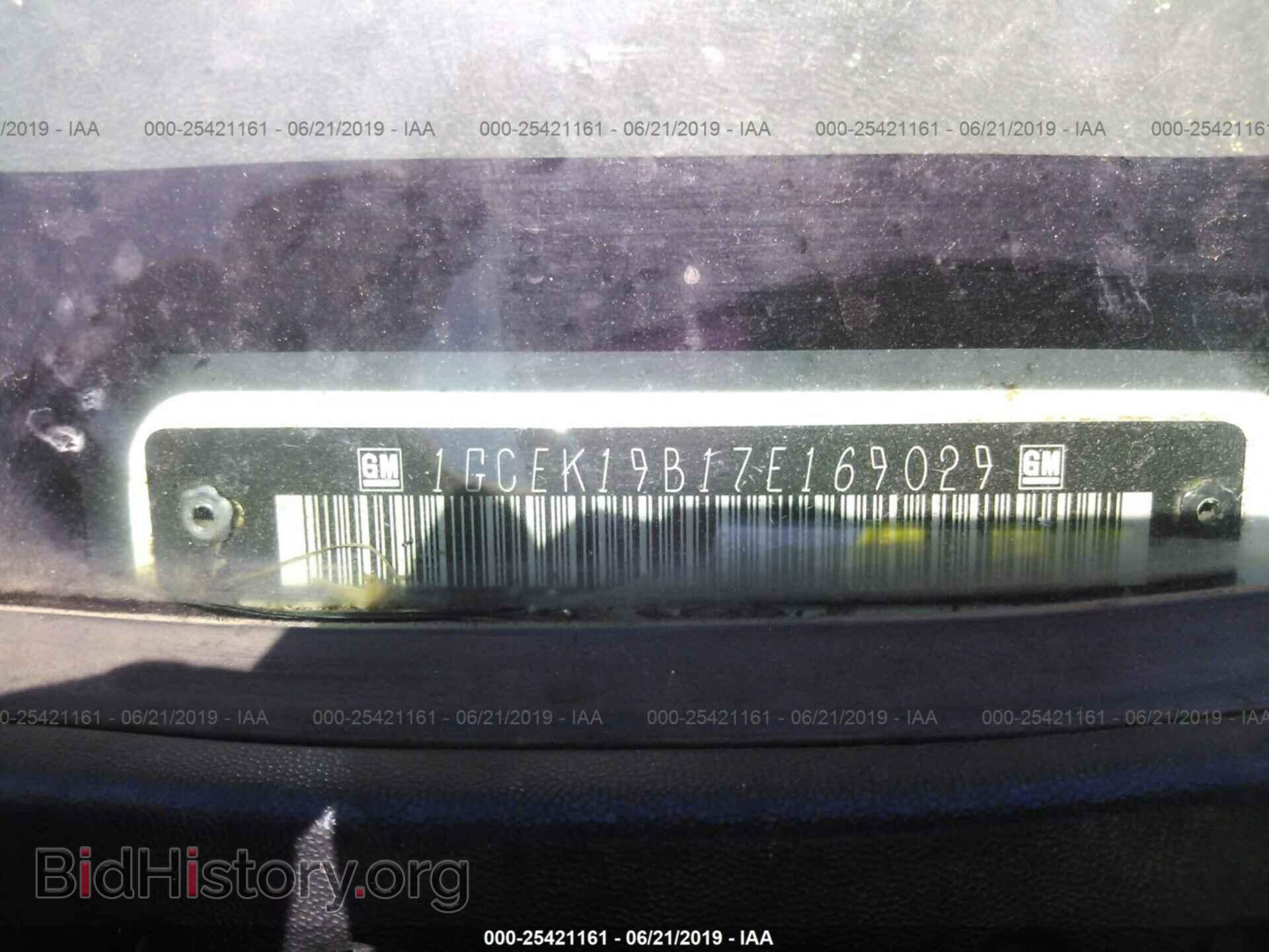 2007 CHEVROLET SILVERADO - VIN: 1GCEK19B17E169029 - Фото 9