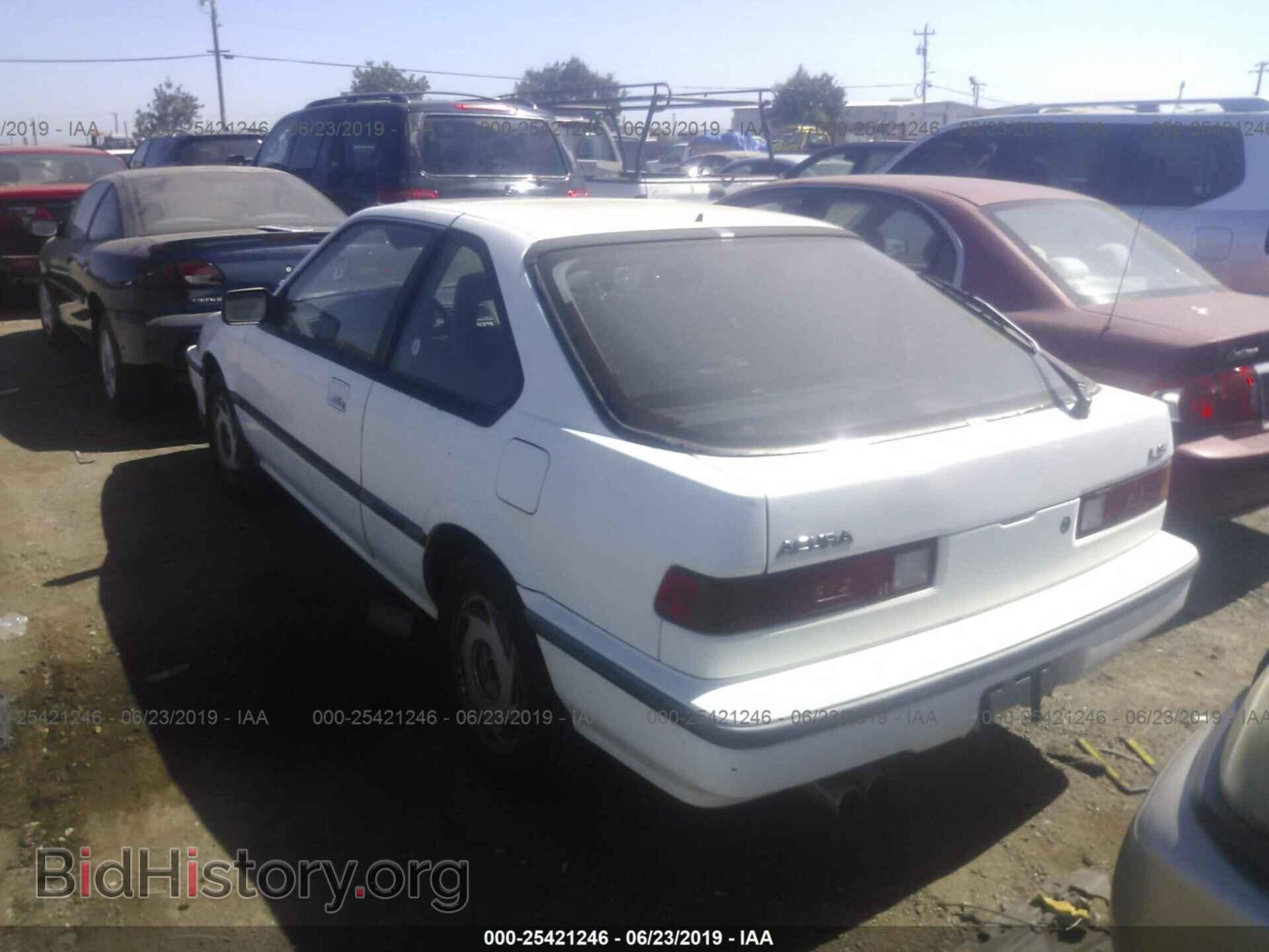 1988 ACURA INTEGRA - VIN: JH4DA3352JS014154 - Фото 3