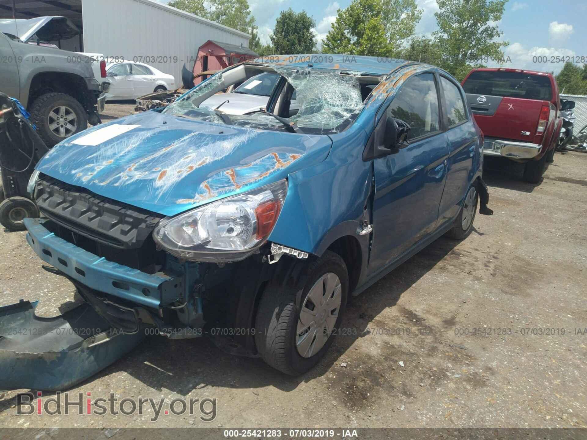2014 MITSUBISHI MIRAGE - VIN: ML32A3HJXEH021714 - Фото 2