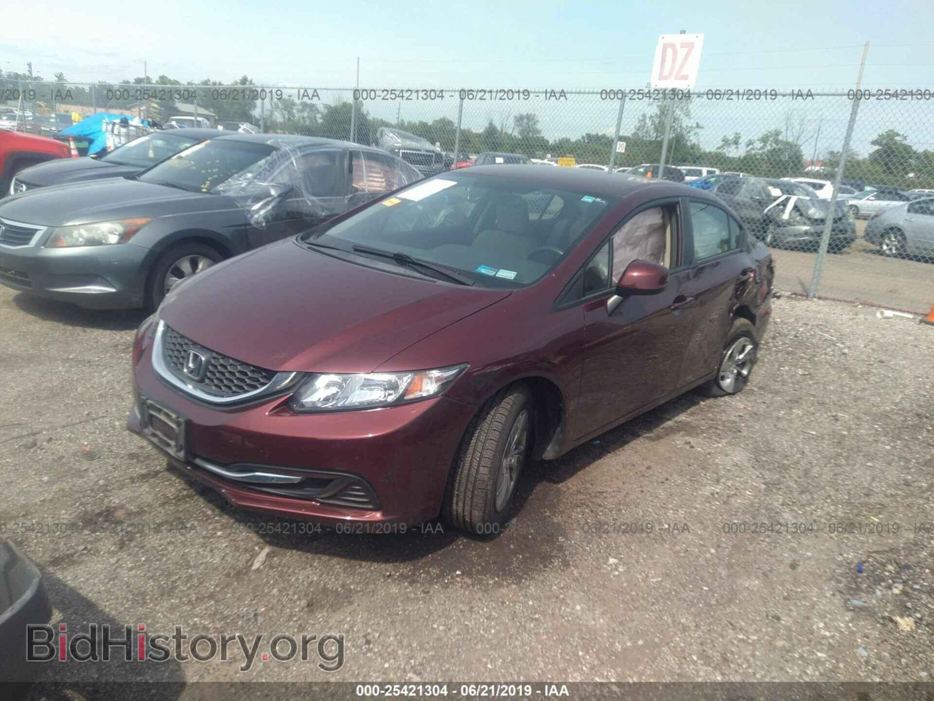 2013 HONDA CIVIC - VIN: 19XFB2F54DE049301 - Фото 2