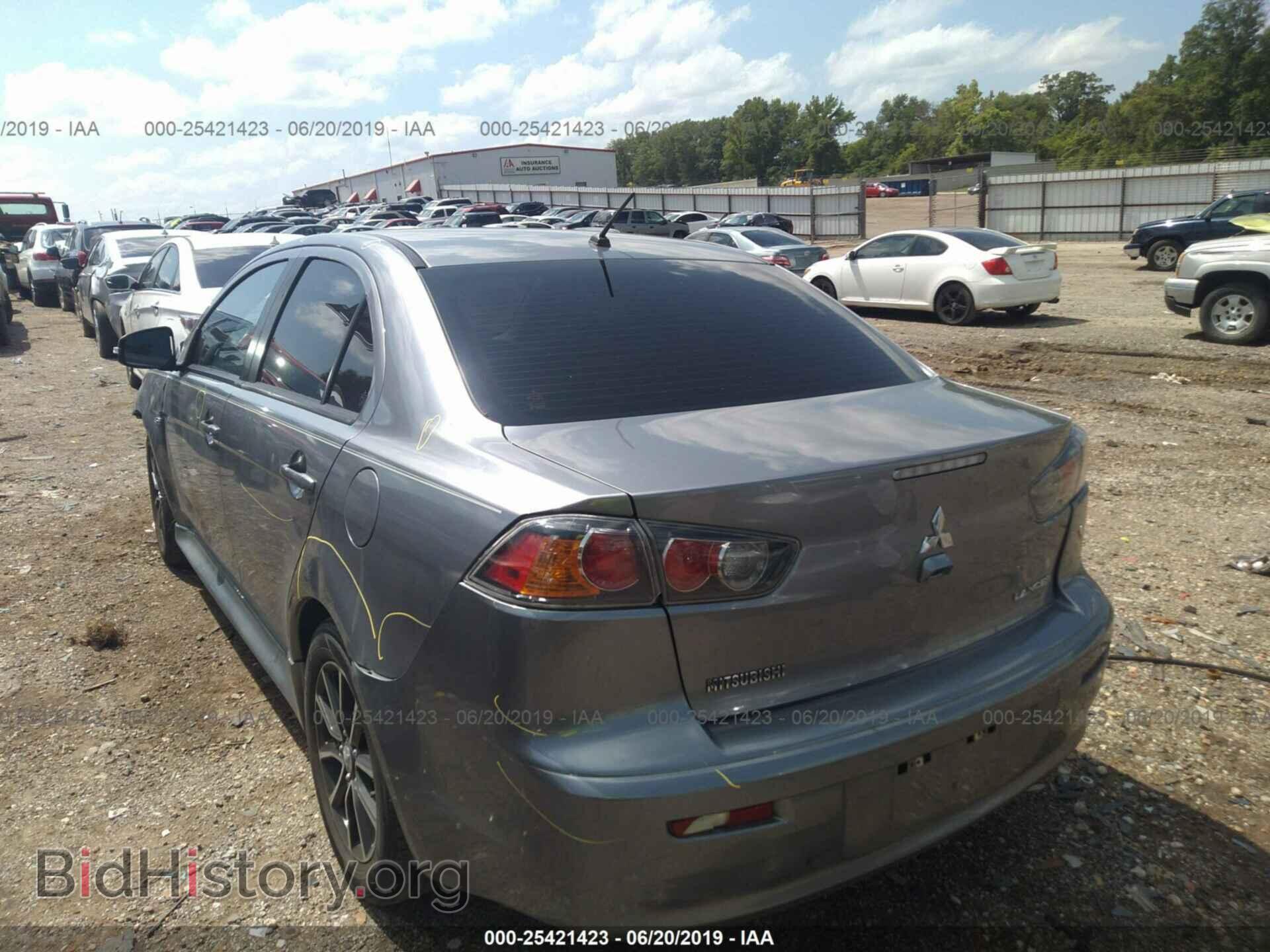 2017 MITSUBISHI LANCER - VIN: JA32U2FU4HU002016 - Фото 3