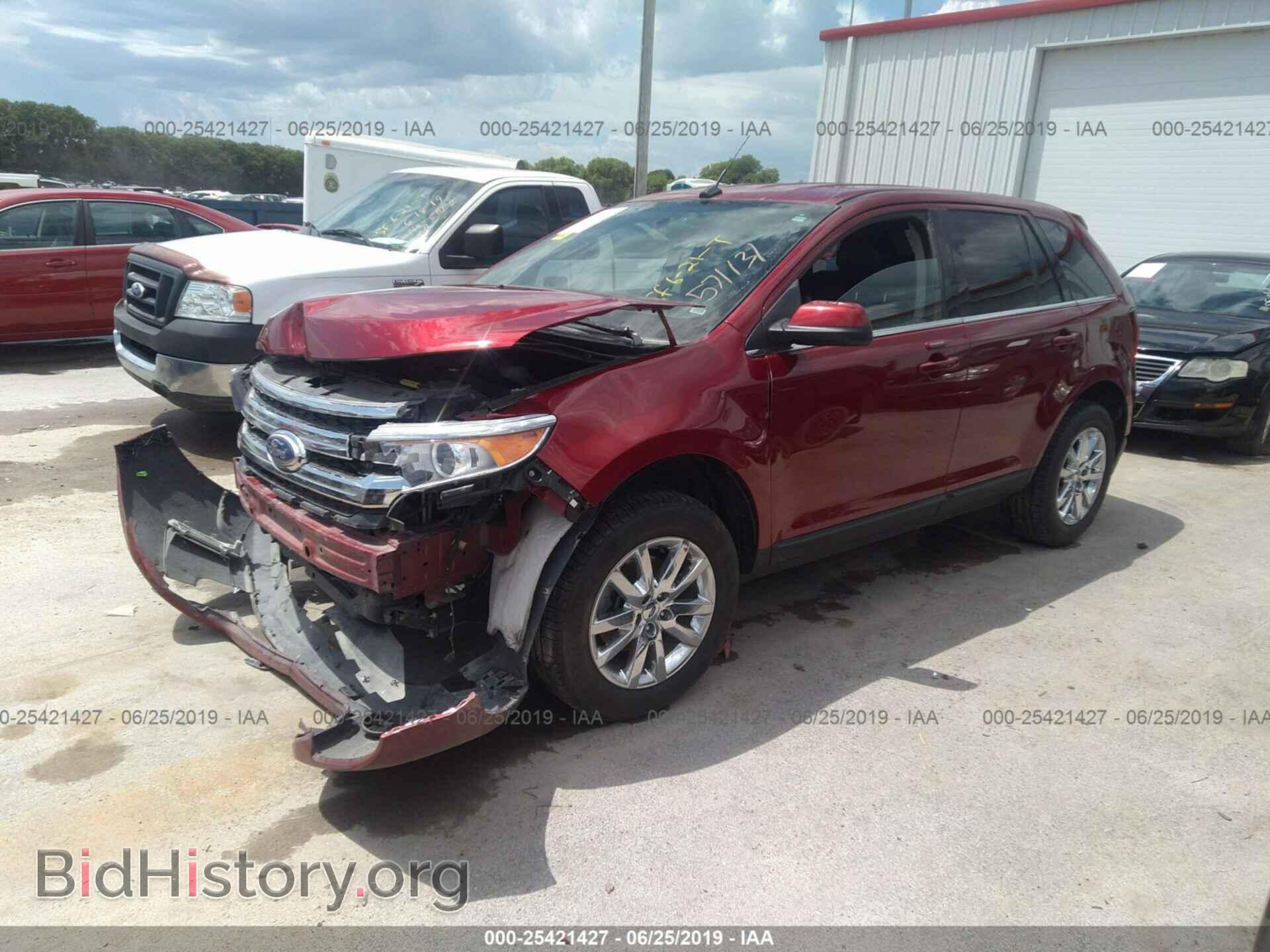 2014 FORD EDGE - VIN: 2FMDK4KC7EBA85933 - Фото 2