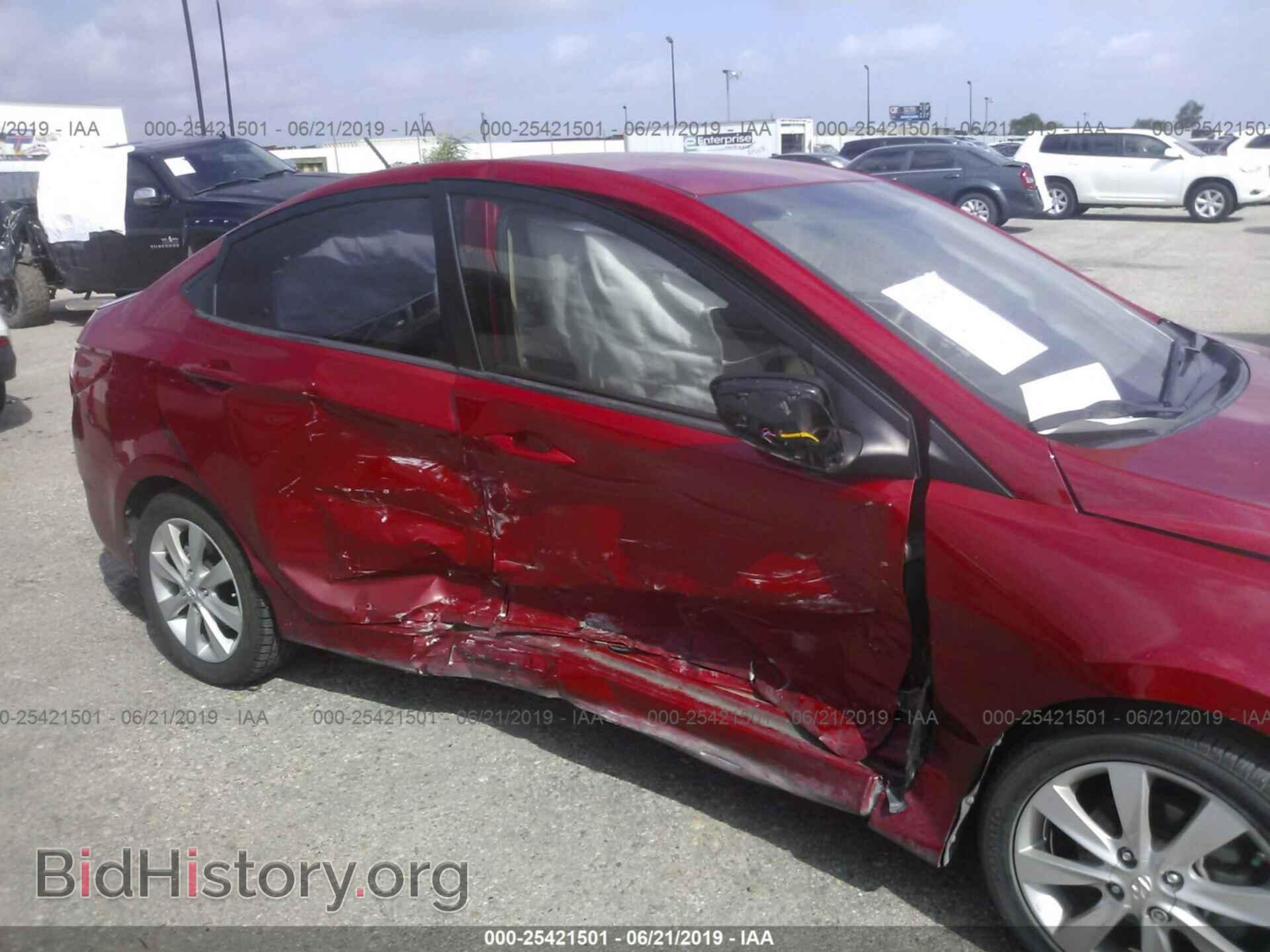 2012 HYUNDAI ACCENT - VIN: KMHCU4AEXCU087997 - Фото 6