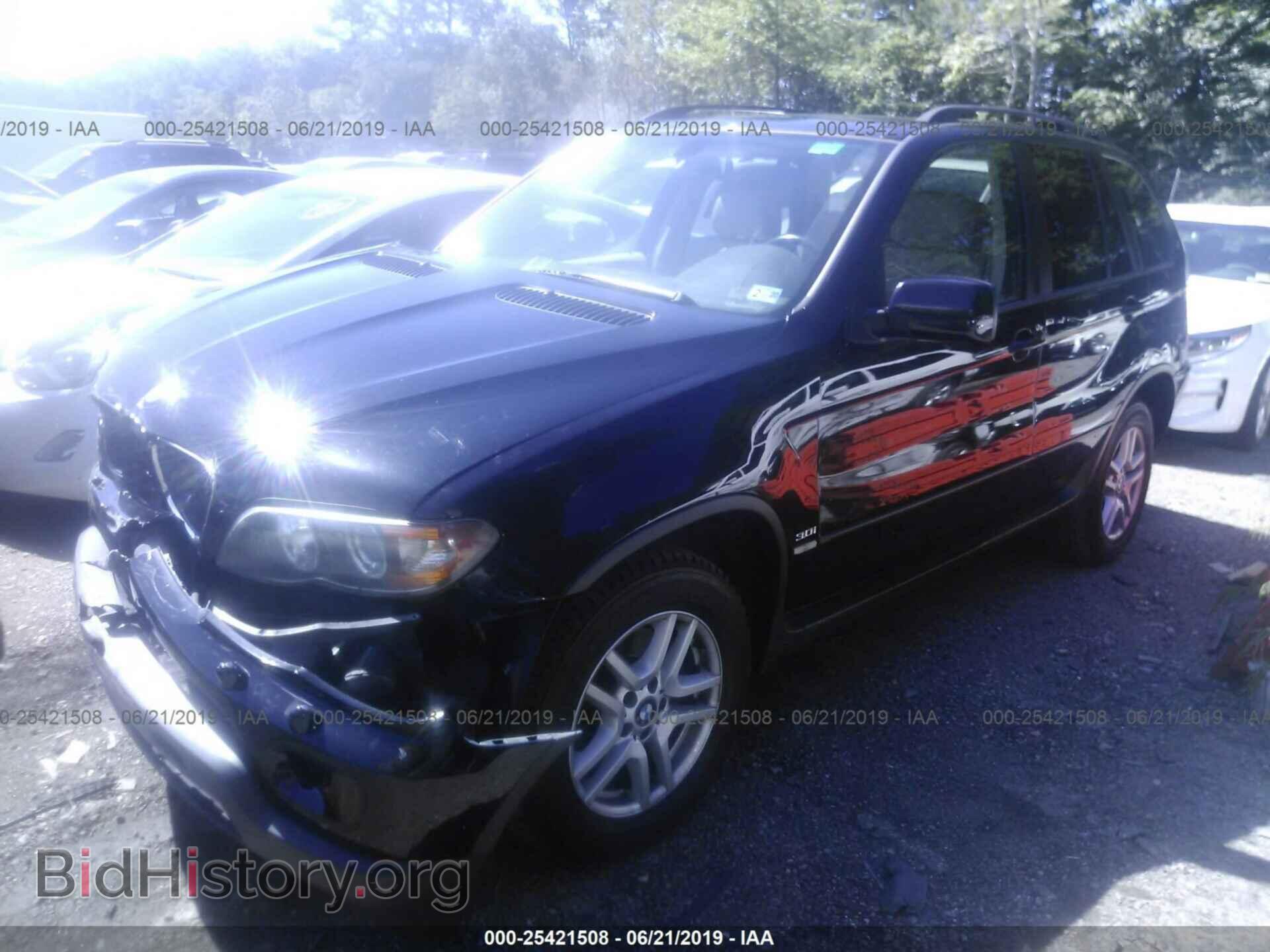 2006 BMW X5 - VIN: 5UXFA13576LY39704 - Фото 2
