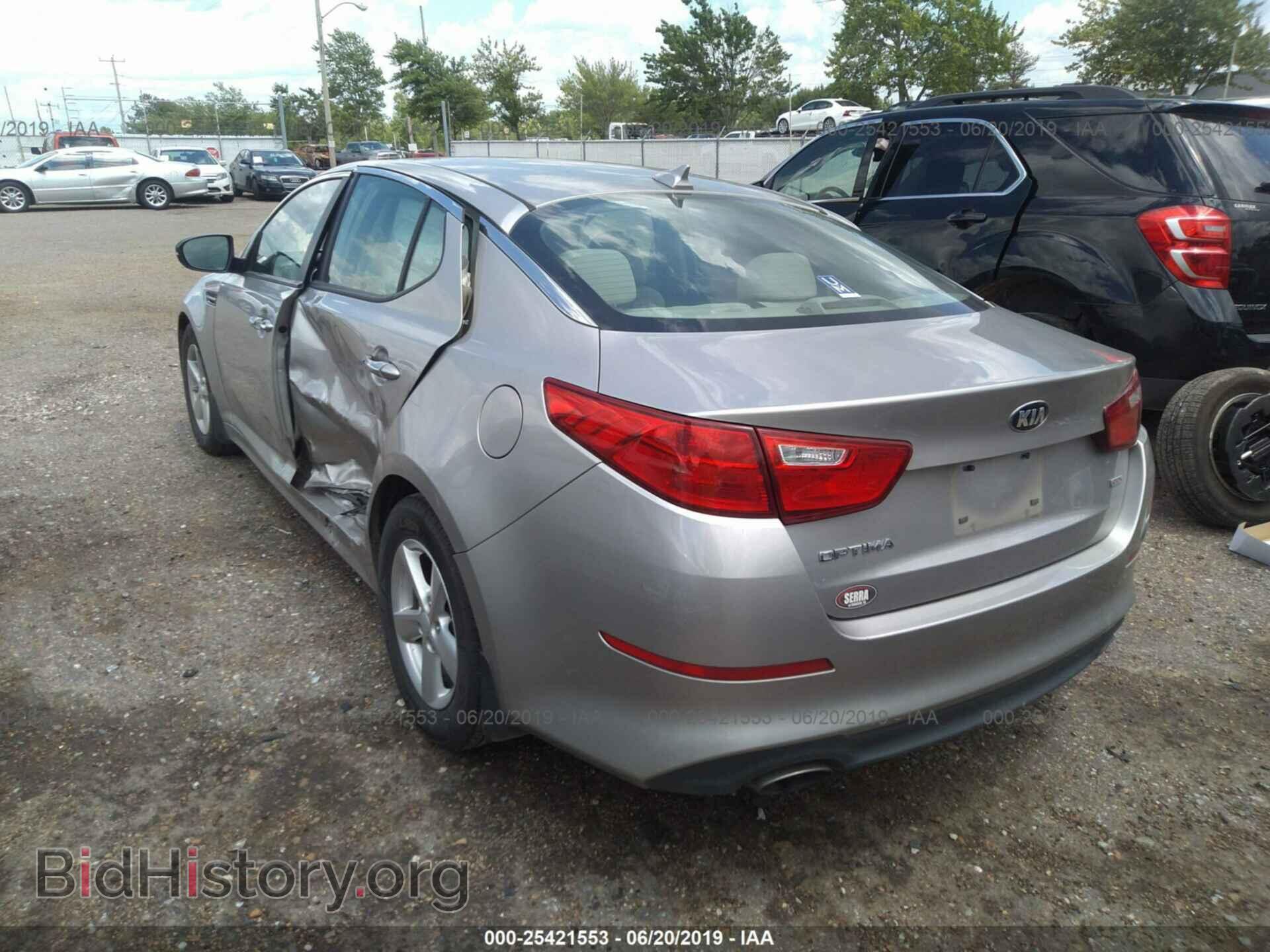 2015 KIA OPTIMA - VIN: KNAGM4A70F5540561 - Фото 3