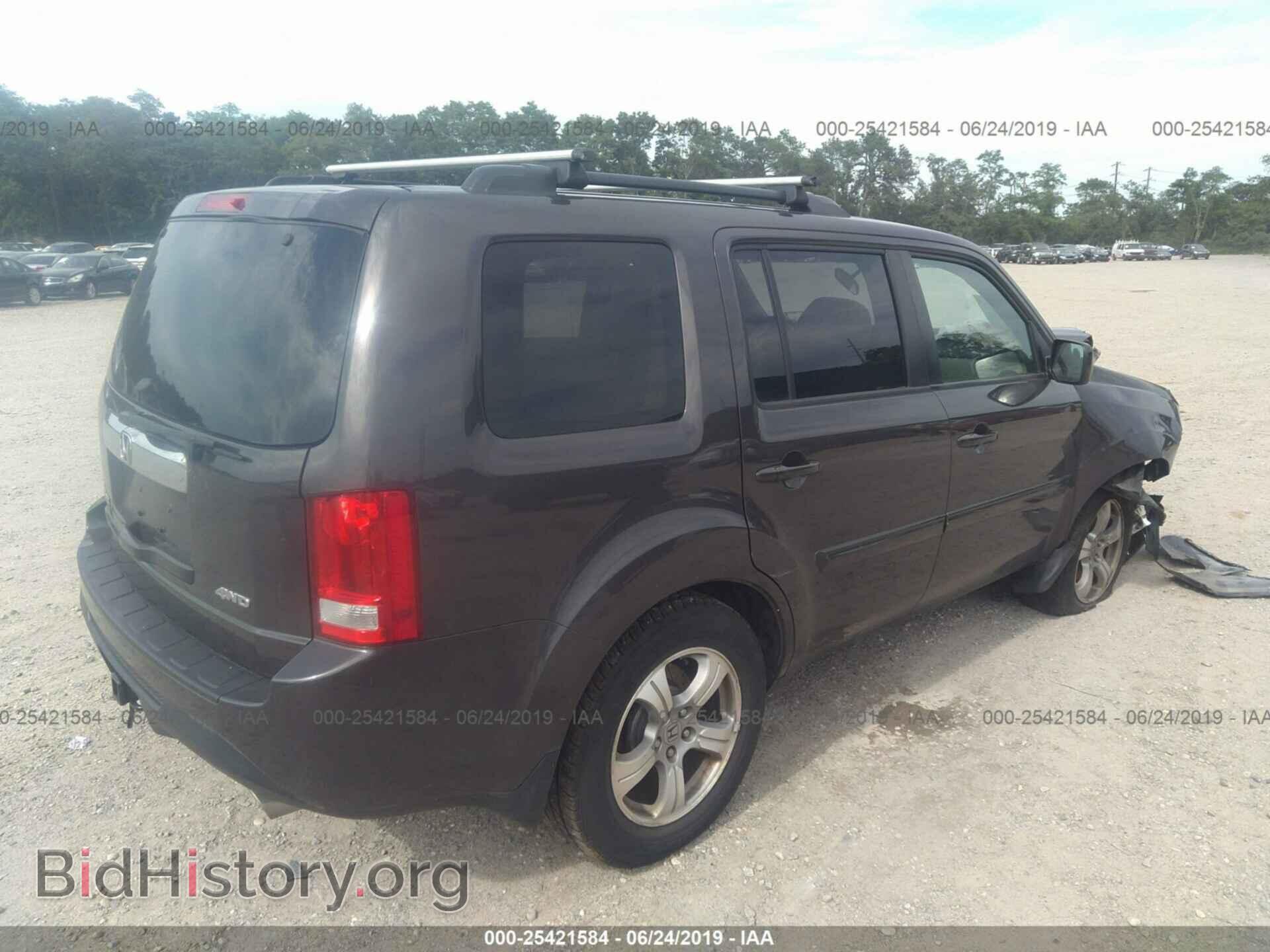 2013 HONDA PILOT - VIN: 5FNYF4H45DB028299 - Фото 4