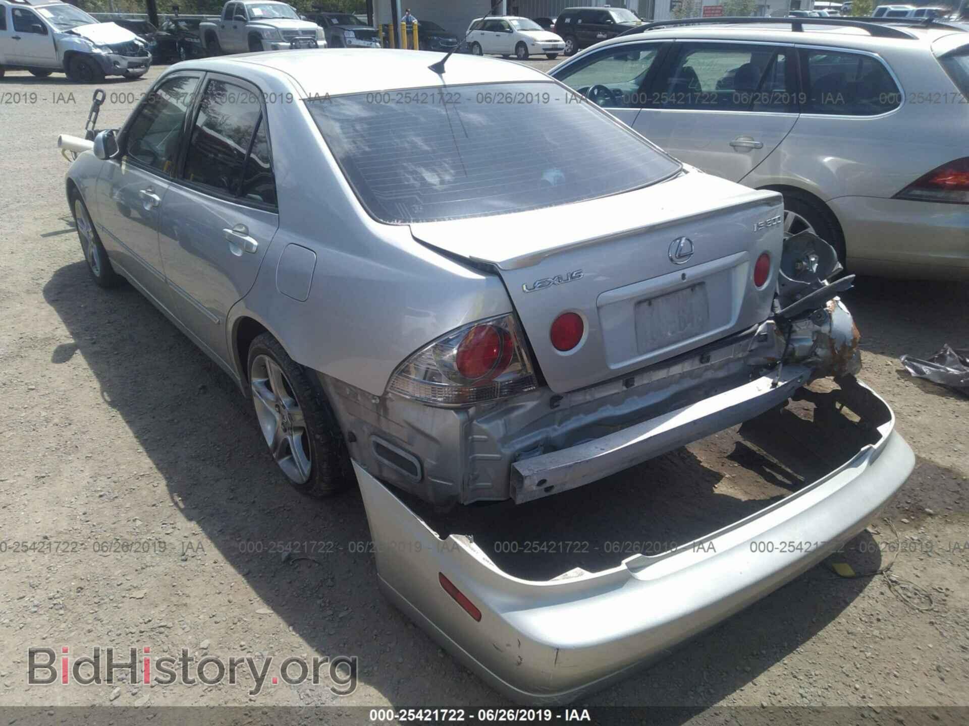 2002 LEXUS IS - VIN: JTHBD192020037199 - Фото 3