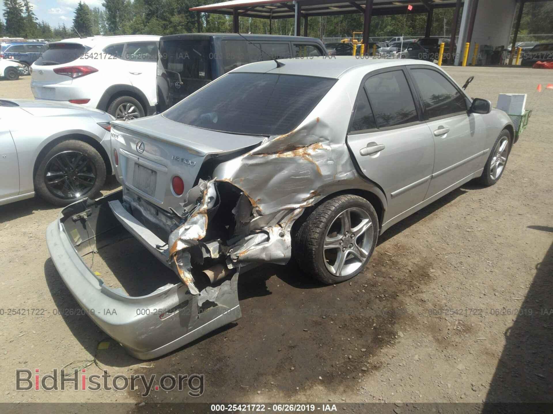 2002 LEXUS IS - VIN: JTHBD192020037199 - Фото 4