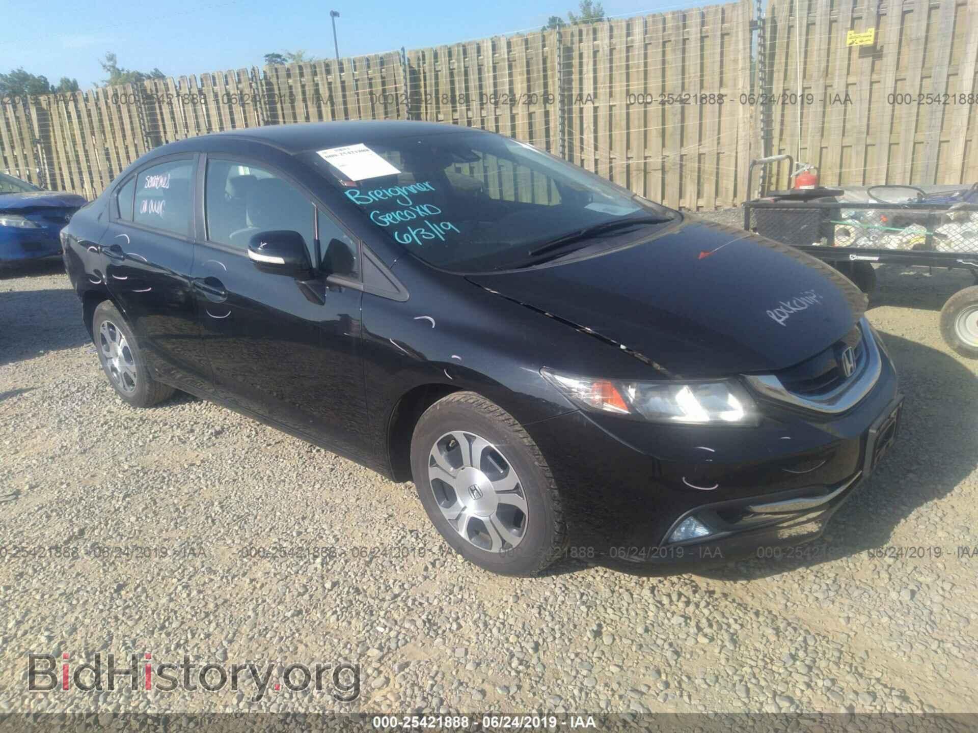 Photo 19XFB4F37DE002340 - HONDA CIVIC 2013