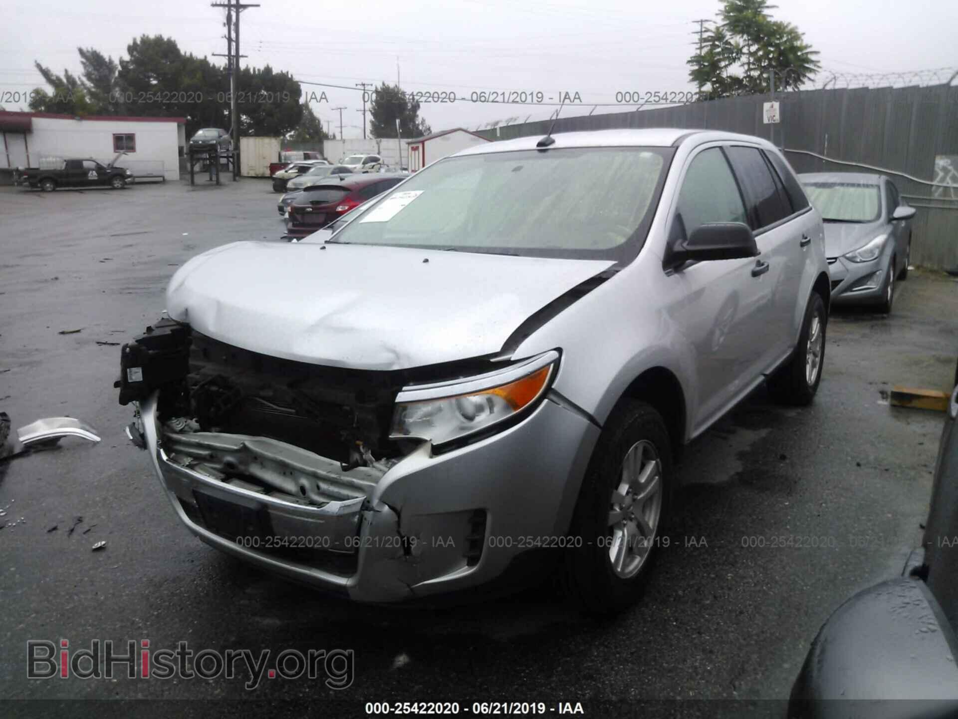 2011 FORD EDGE - VIN: 2FMDK3GC9BBB55222 - Фото 2