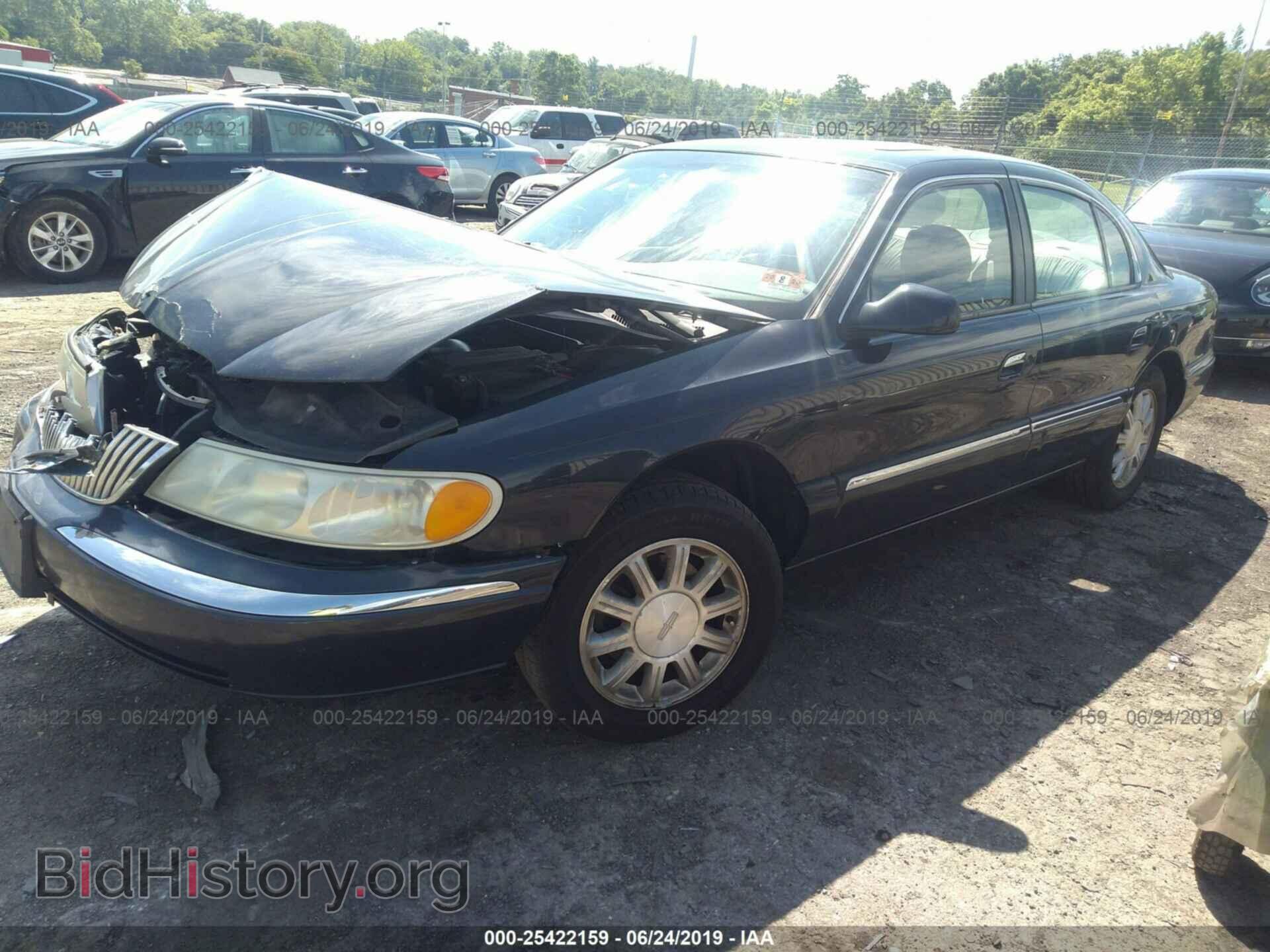 2000 LINCOLN CONTINENTAL - VIN: 1LNHM97V9YY878502 - Фото 2