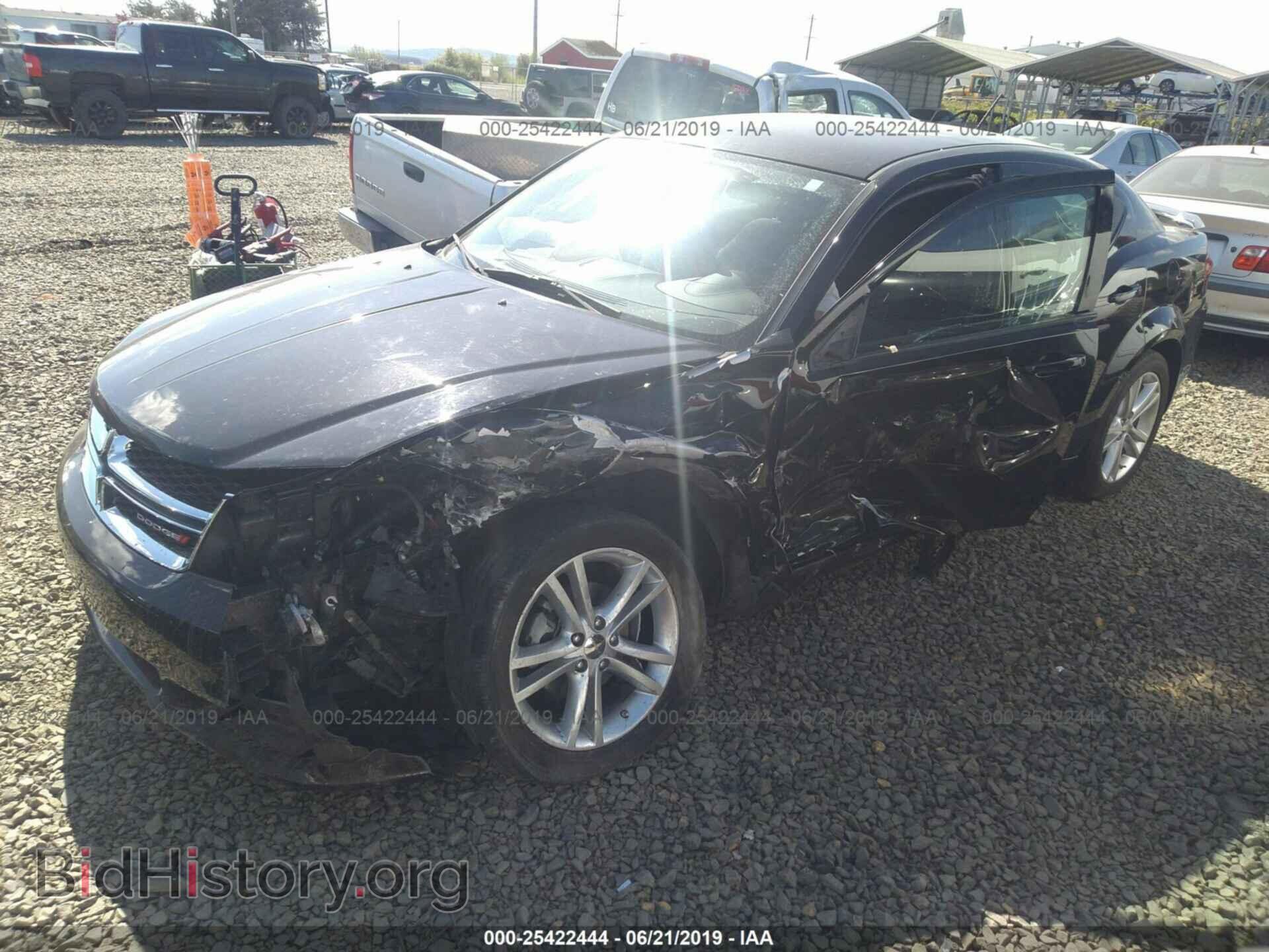 2012 DODGE AVENGER - VIN: 1C3CDZAGXCN314381 - Фото 2