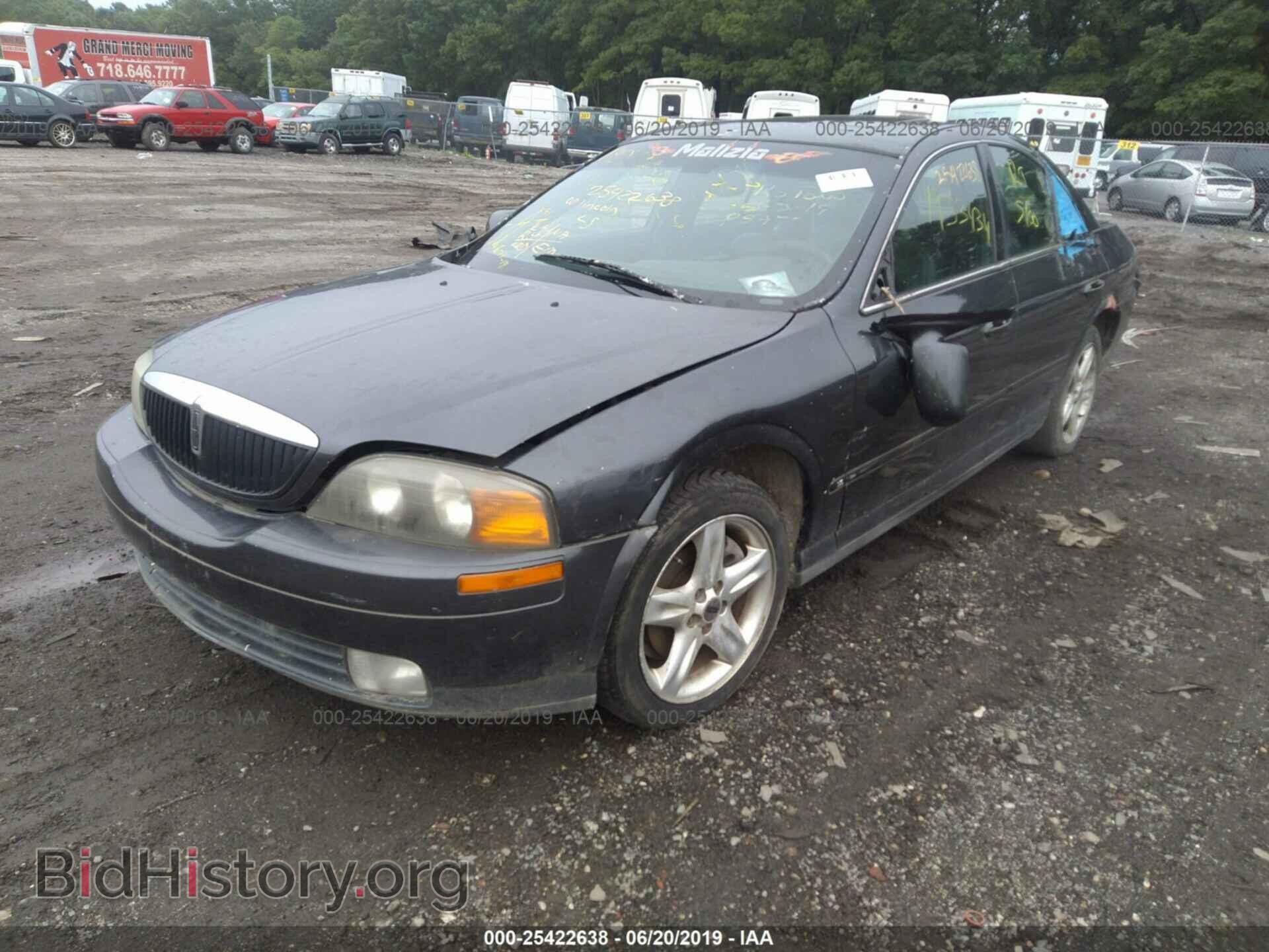 2000 LINCOLN LS - VIN: 1LNHM86S8YY934429 - Photo 2