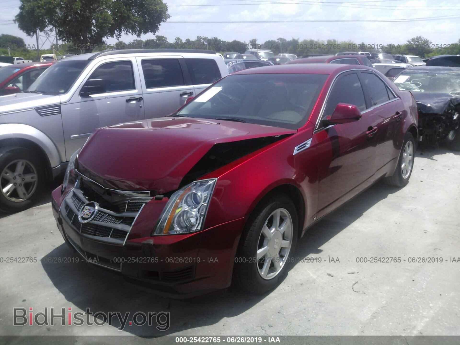 2008 CADILLAC CTS - VIN: 1G6DF577480195101 - Фото 2