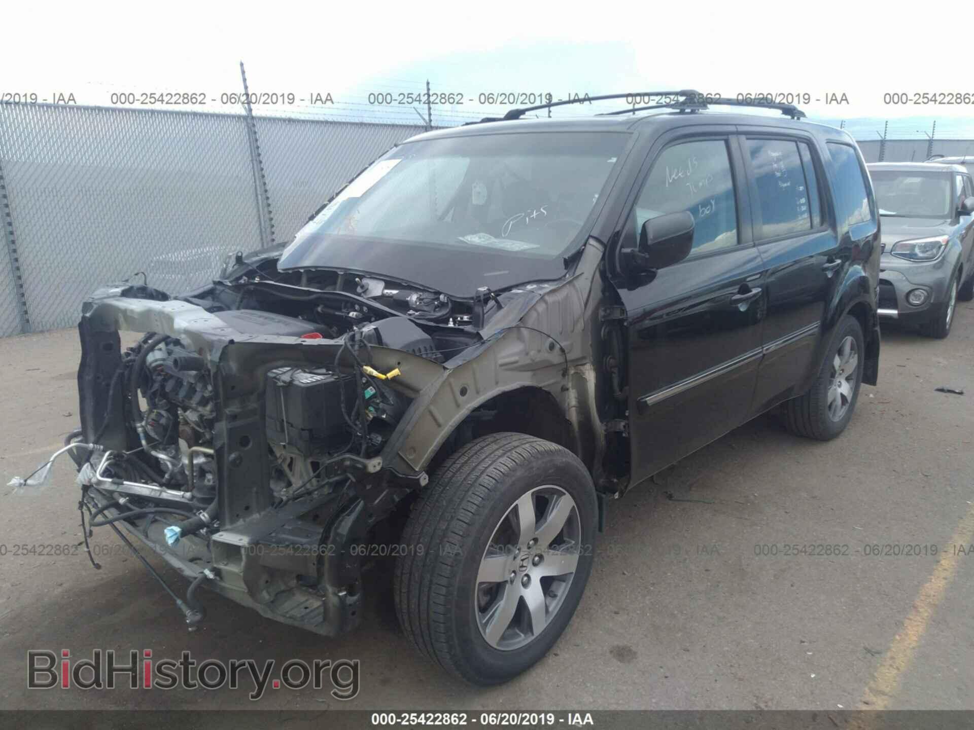 2015 HONDA PILOT - VIN: 5FNYF4H94FB012951 - Фото 2