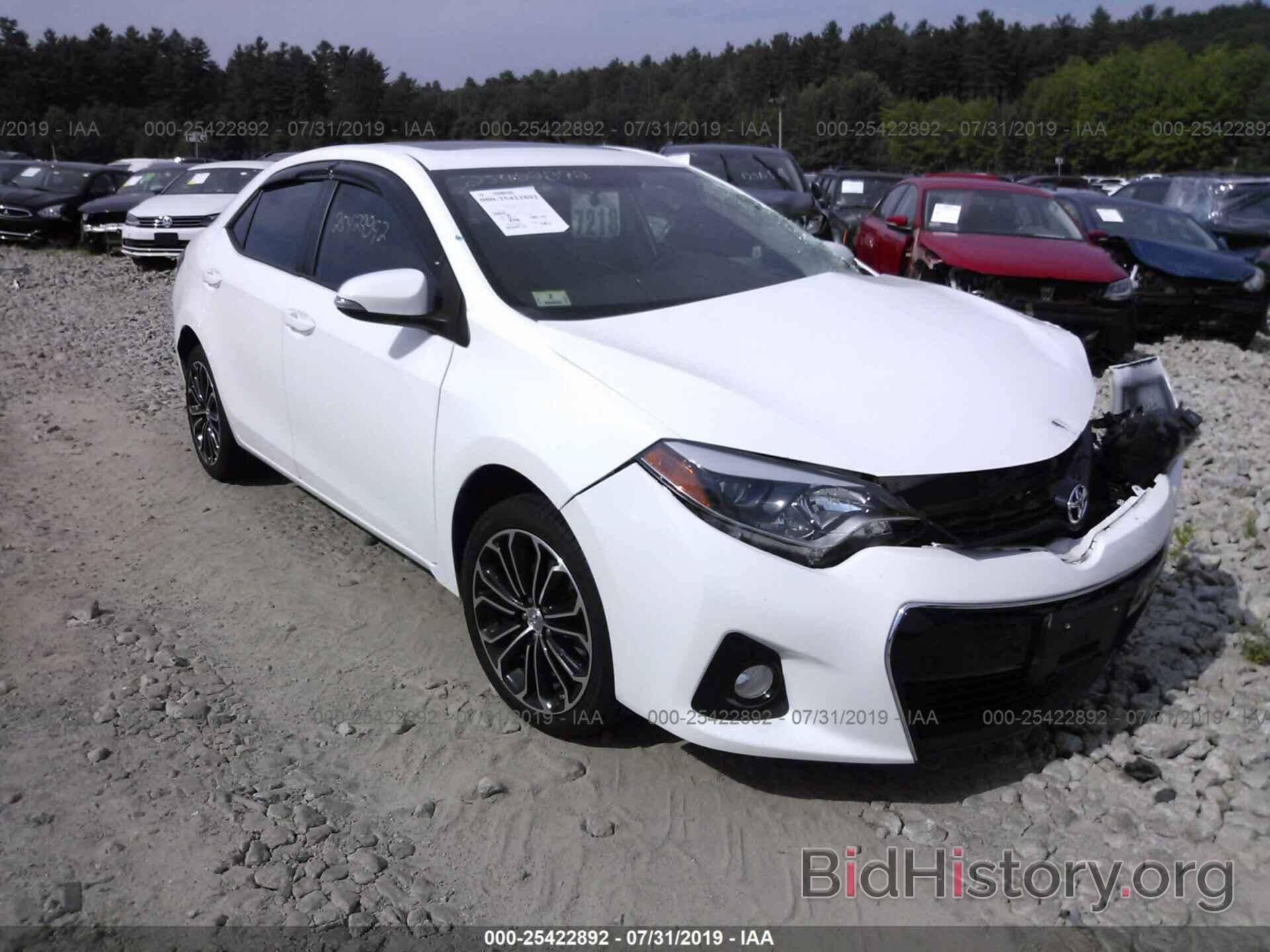 Photo 2T1BURHE0GC525321 - TOYOTA COROLLA 2016