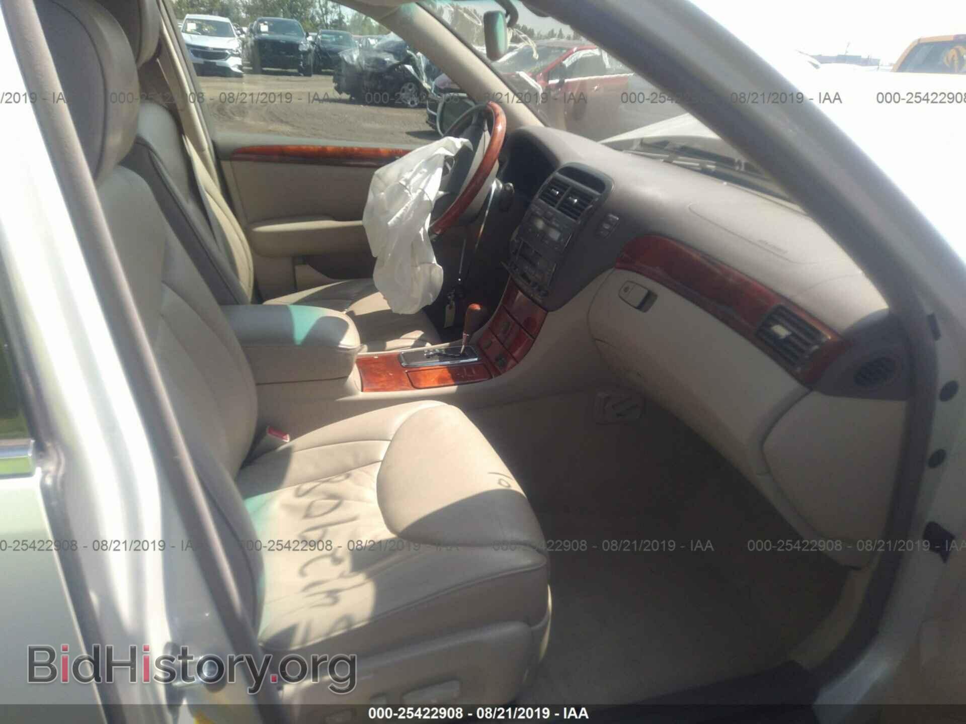 2001 LEXUS LS - VIN: JTHBN30FX10012043 - Фото 5