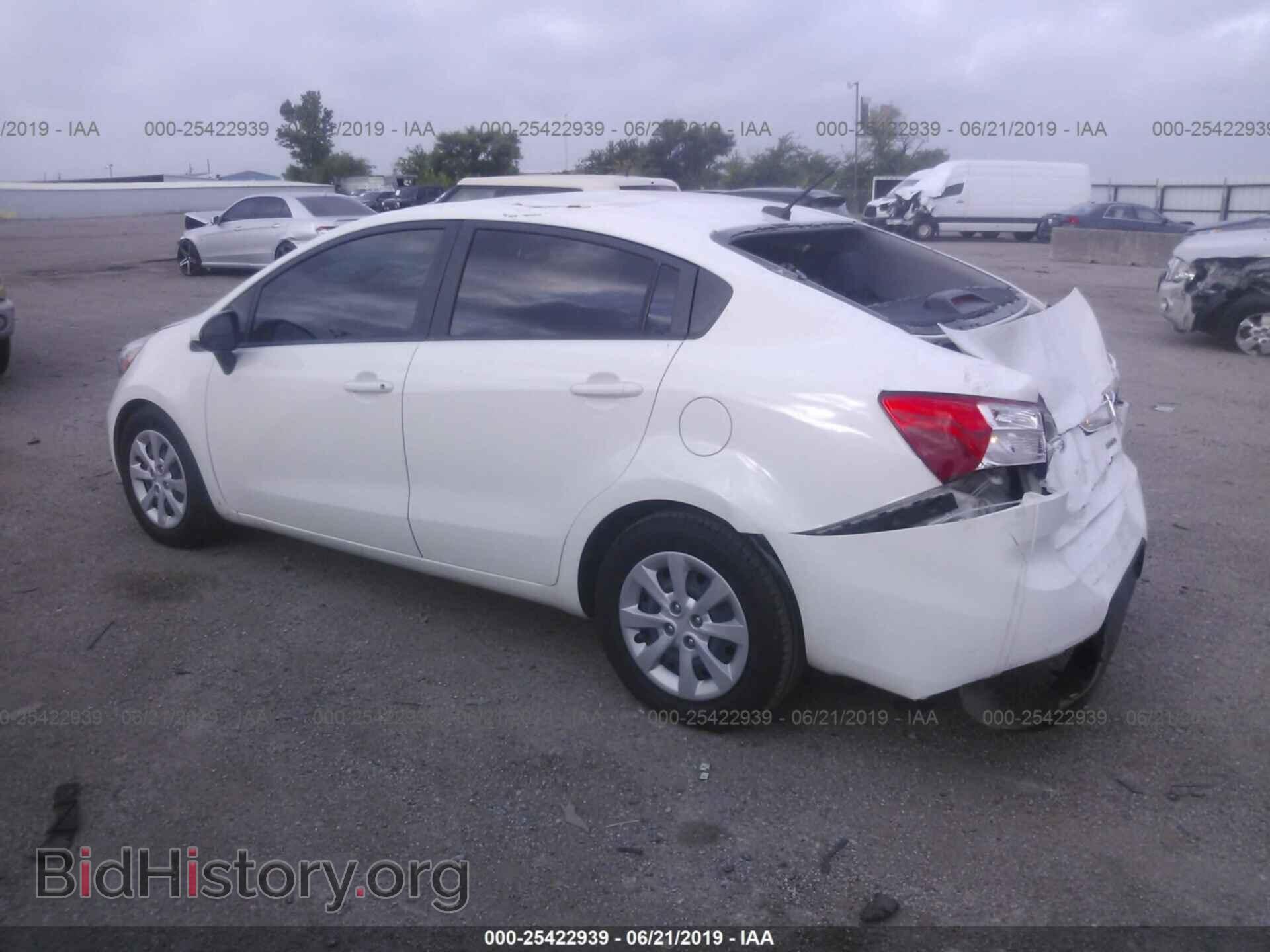 2015 KIA RIO - VIN: KNADM4A33F6450945 - Фото 3