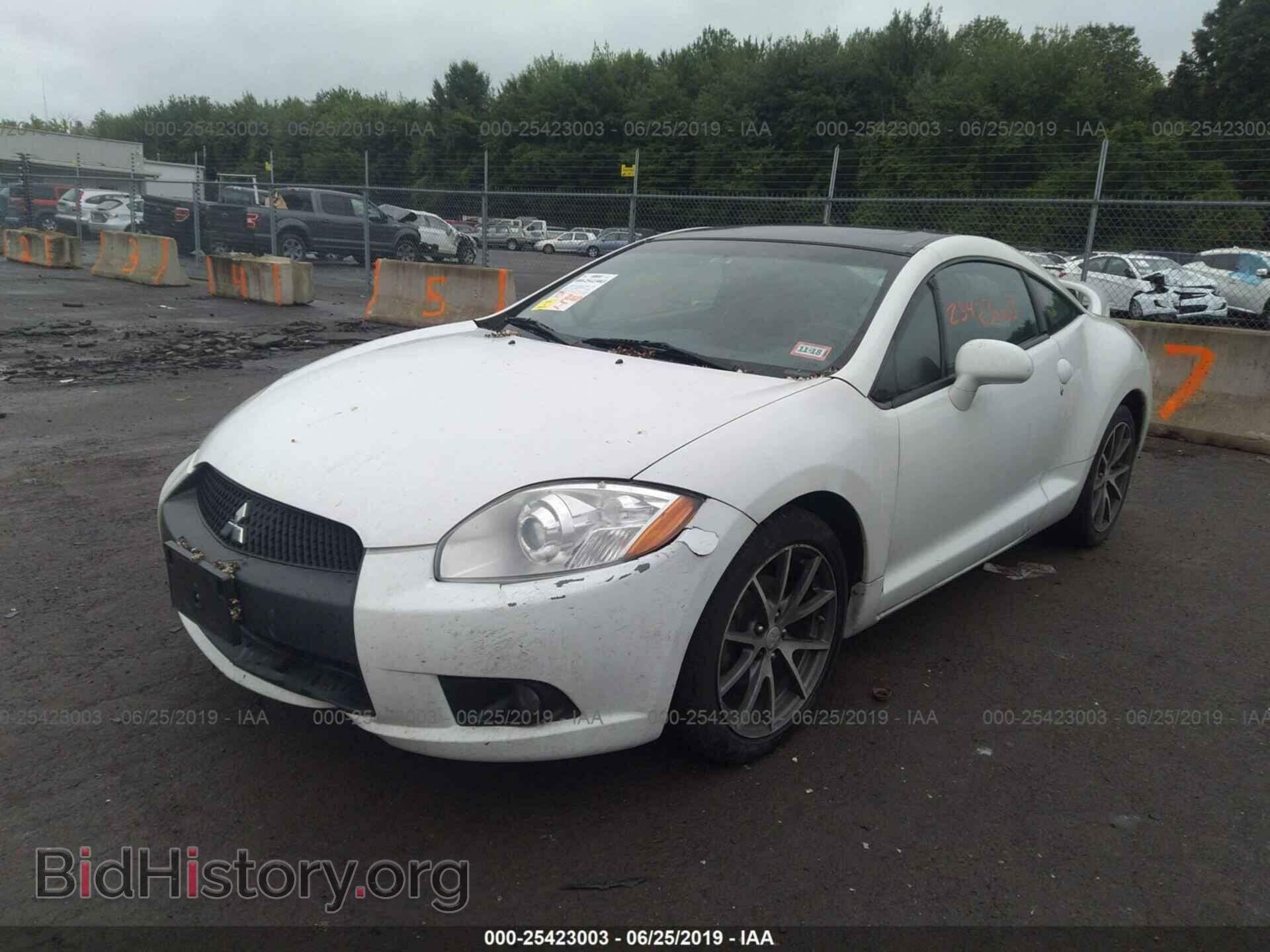 2011 MITSUBISHI ECLIPSE - VIN: 4A31K3DT7BE007289 - Photo 2