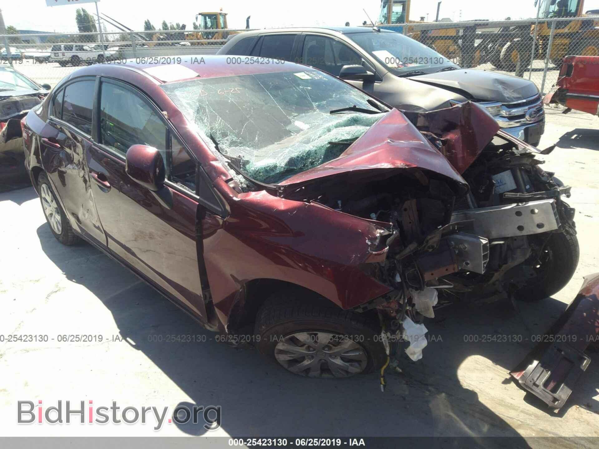 Фотография 19XFB2F50CE326699 - HONDA CIVIC 2012