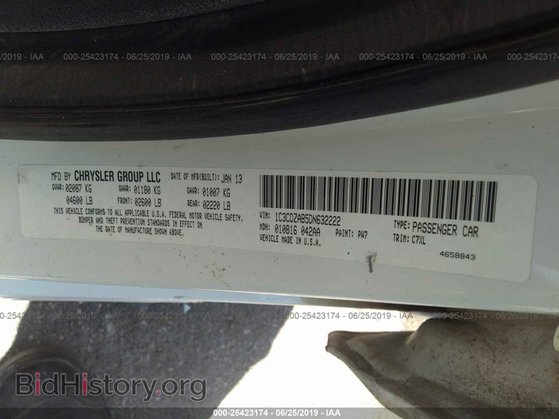 2013 DODGE AVENGER - VIN: 1C3CDZAB5DN632222 - Photo 9