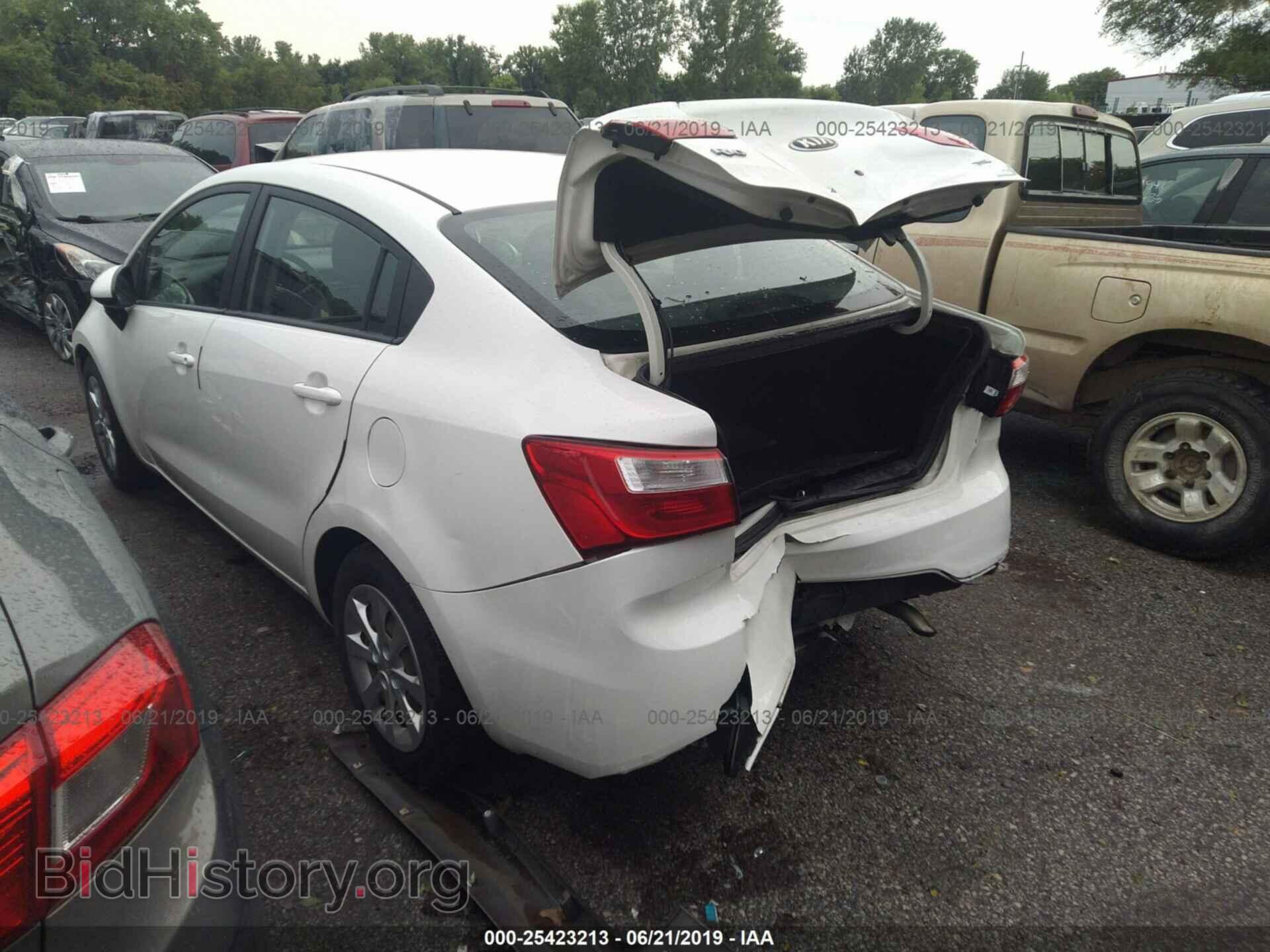 2013 KIA RIO - VIN: KNADM4A31D6230992 - Фото 3