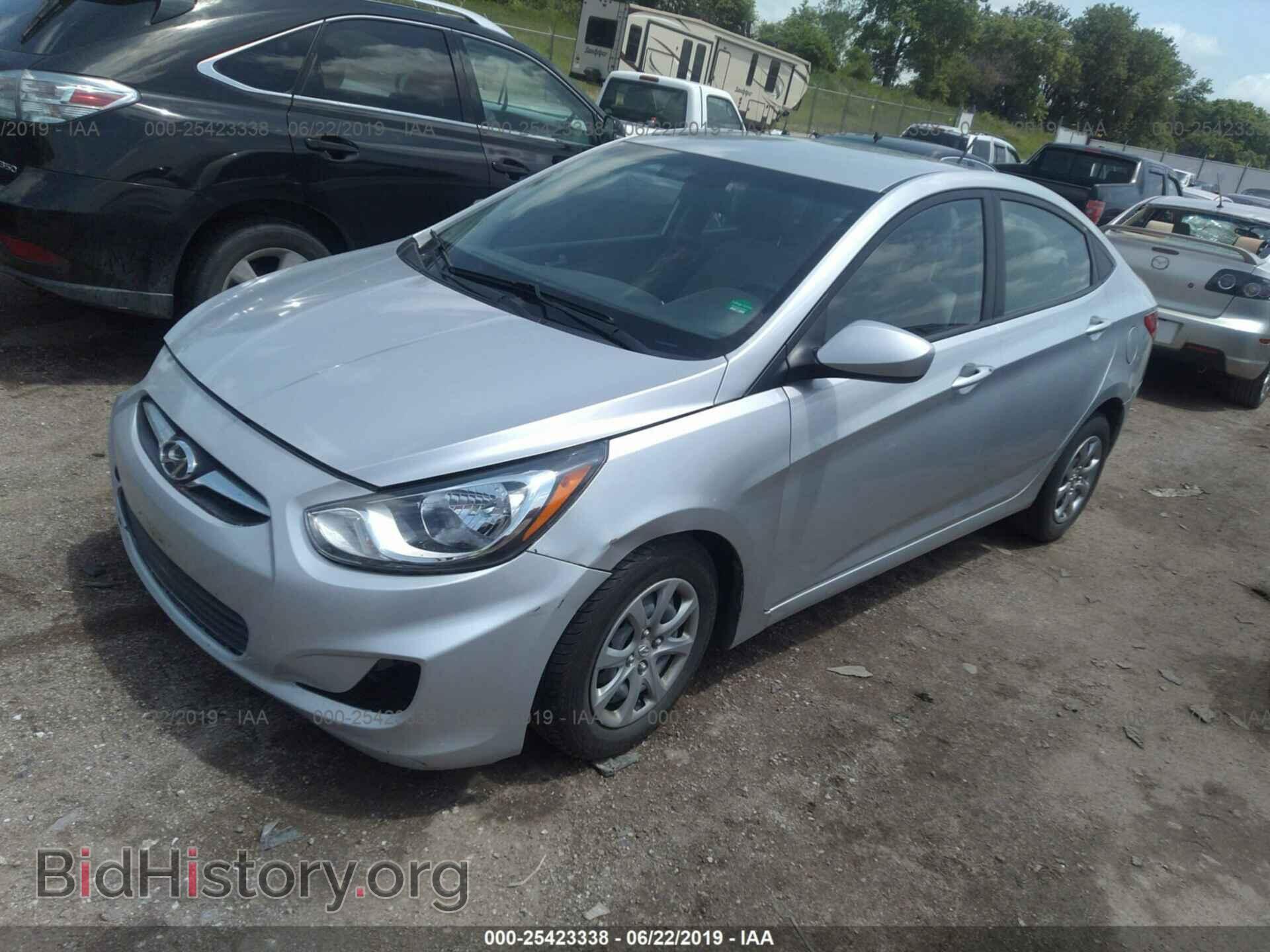 2013 HYUNDAI ACCENT - VIN: KMHCT4AE6DU328622 - Фото 2