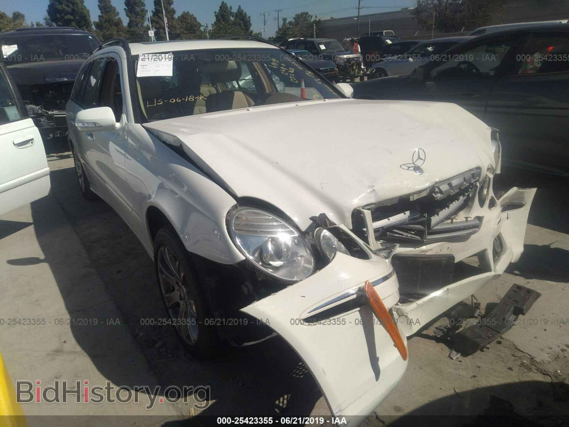 Photo WDBUH87X39B410593 - MERCEDES-BENZ E 2009