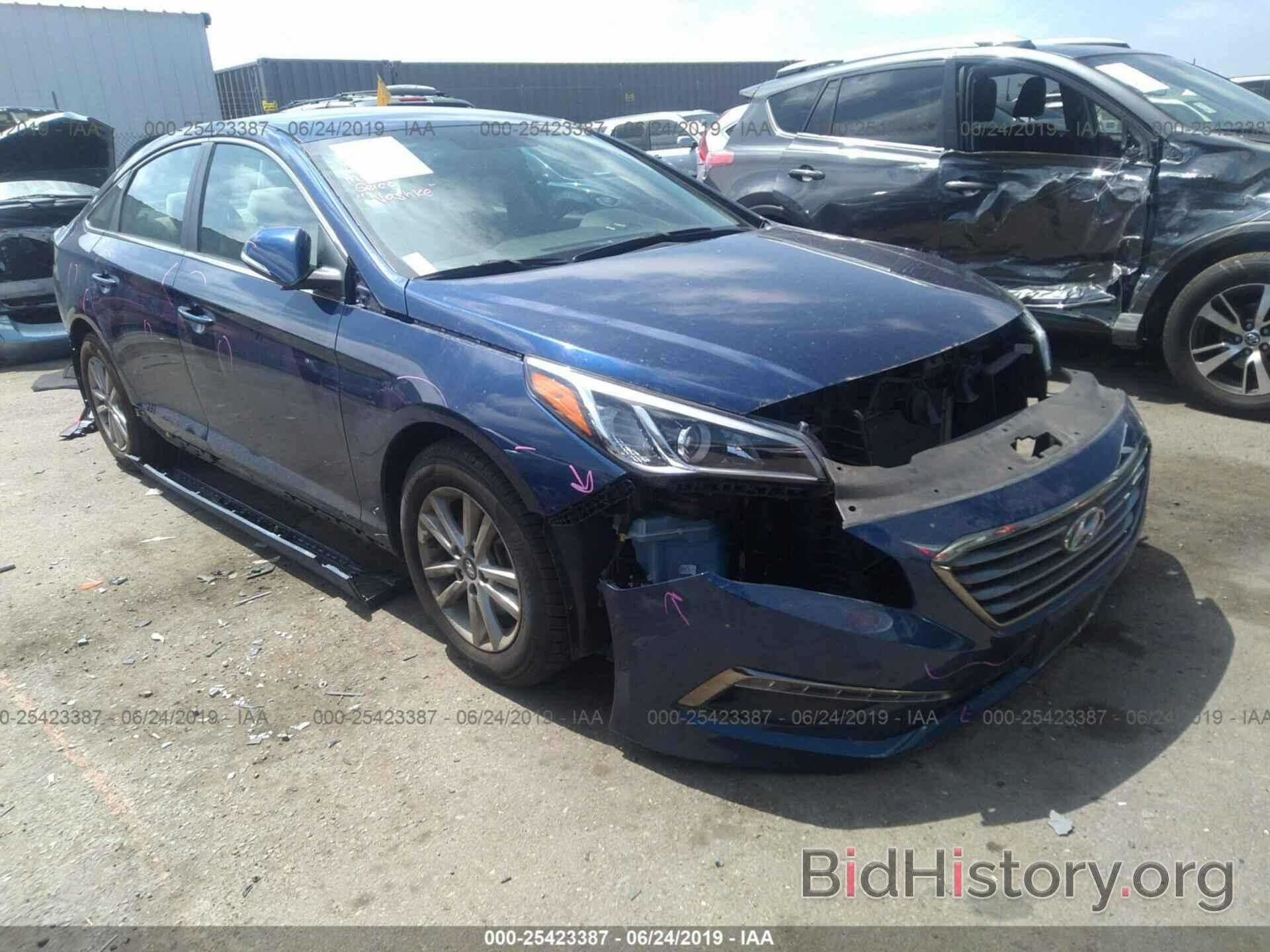 Photo 5NPE24AA2FH159581 - HYUNDAI SONATA 2015