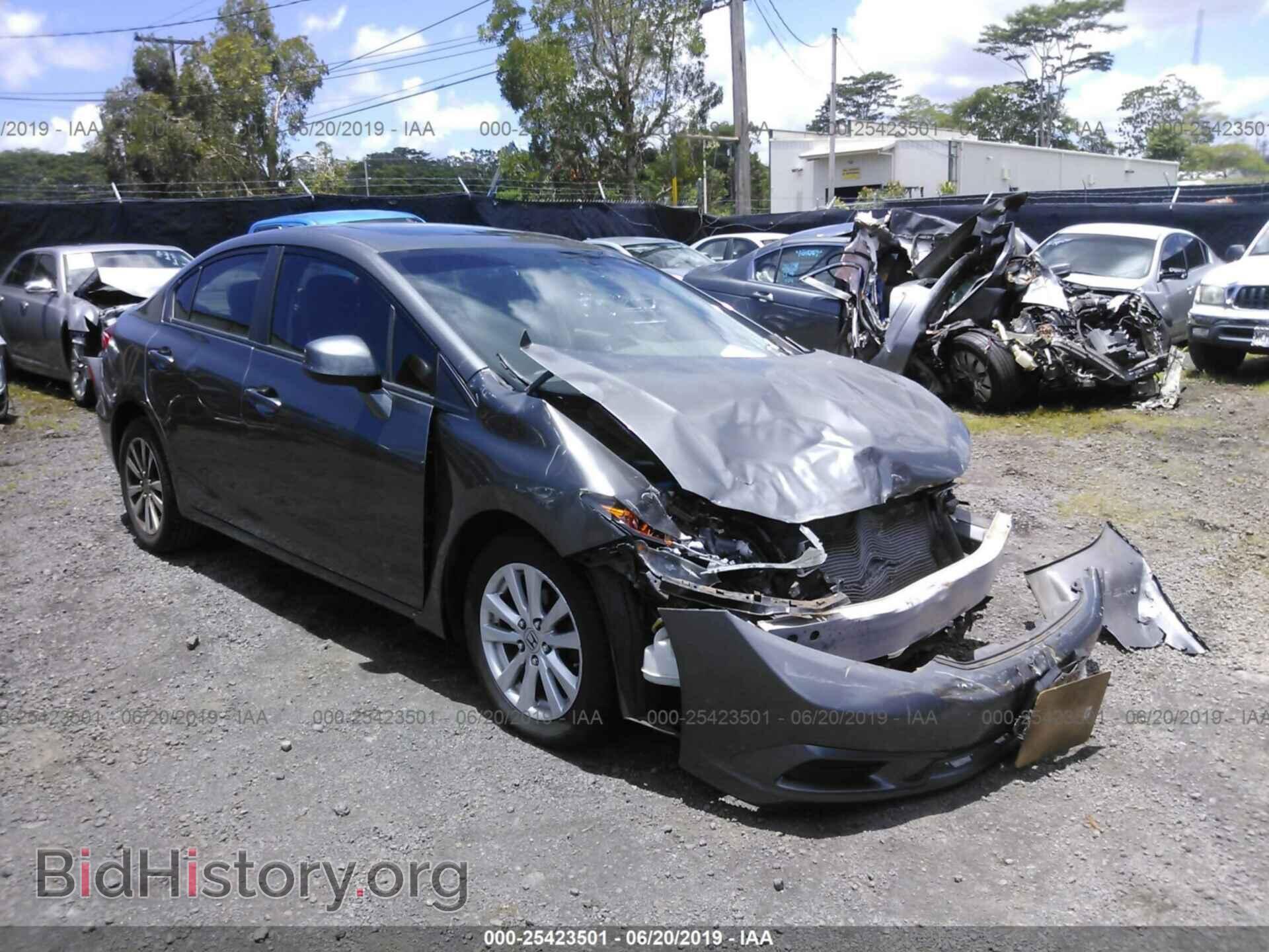 Фотография 2HGFB2F85CH607901 - HONDA CIVIC 2012