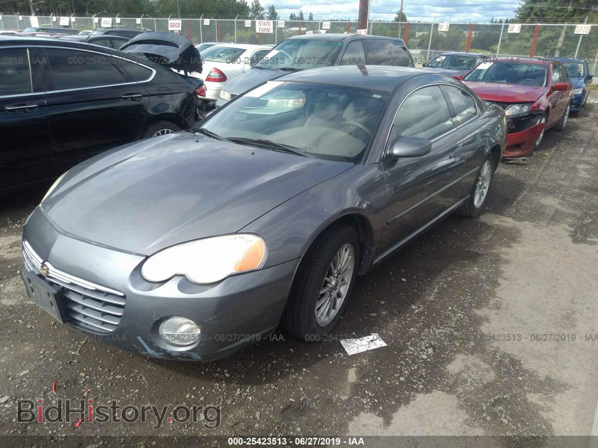 2004 CHRYSLER SEBRING - VIN: 4C3AG52H24E154401 - Фото 2