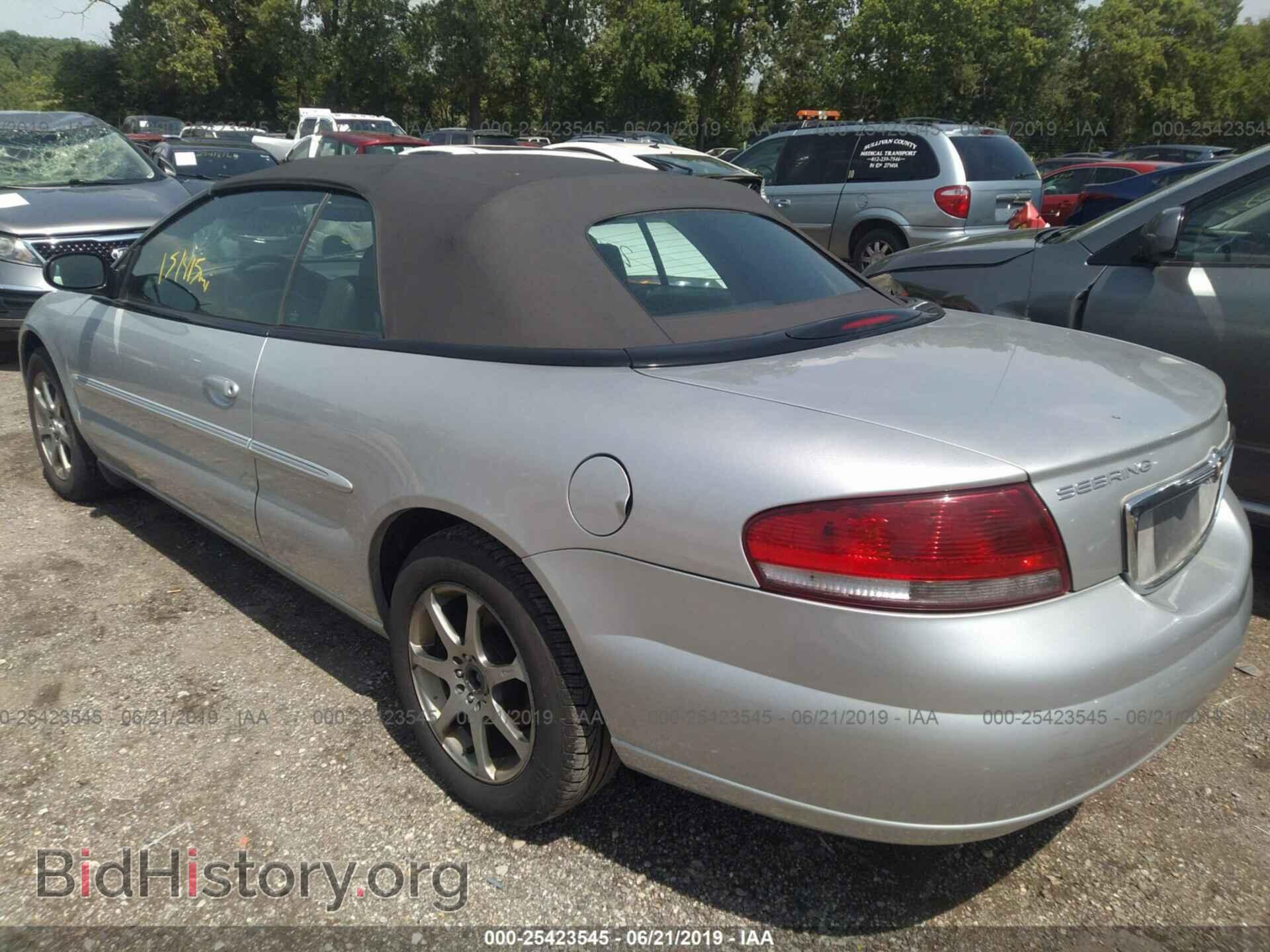 2004 CHRYSLER SEBRING - VIN: 1C3EL55R54N329632 - Фото 3