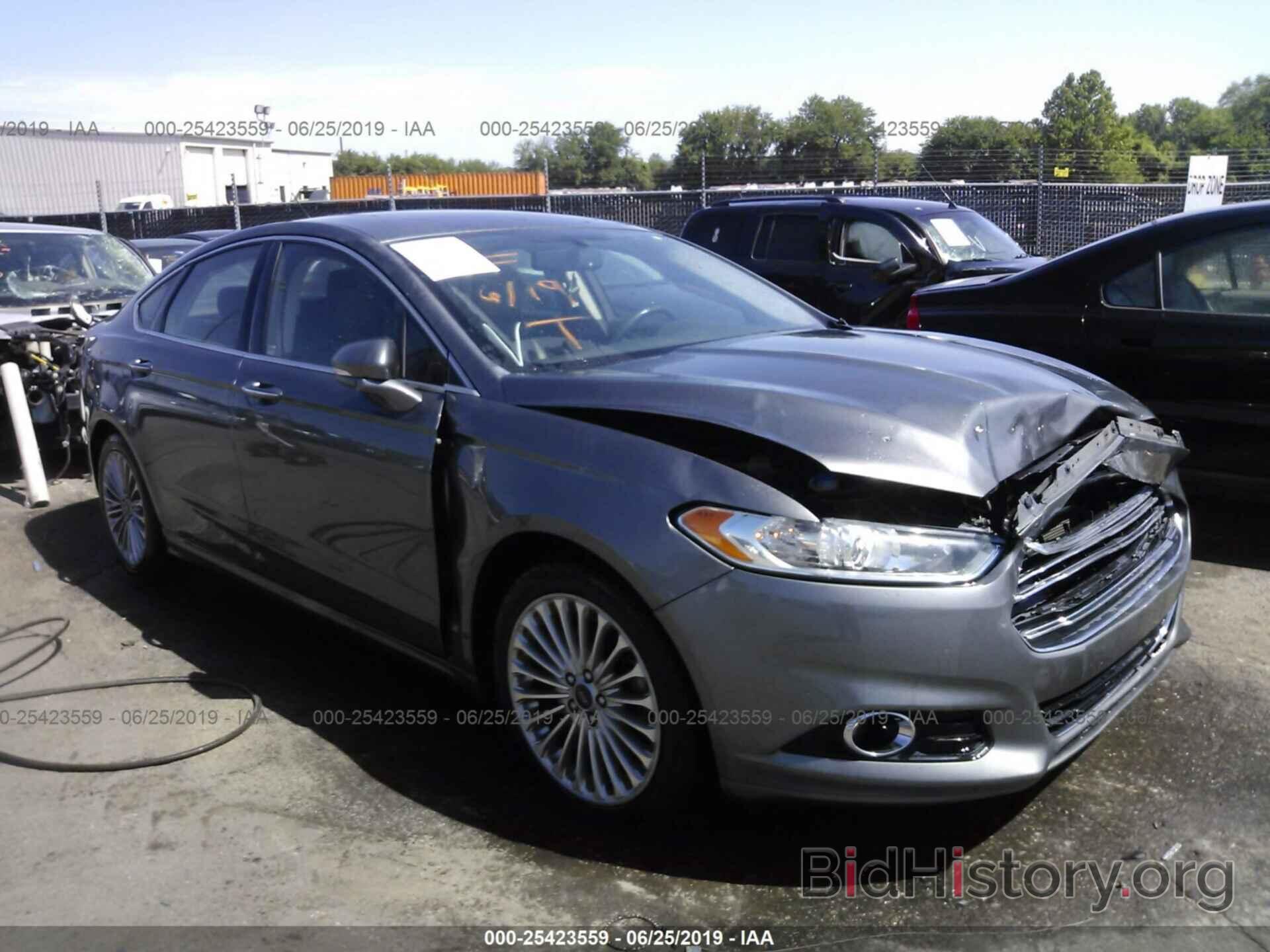 Photo 3FA6P0K99ER261111 - FORD FUSION 2014