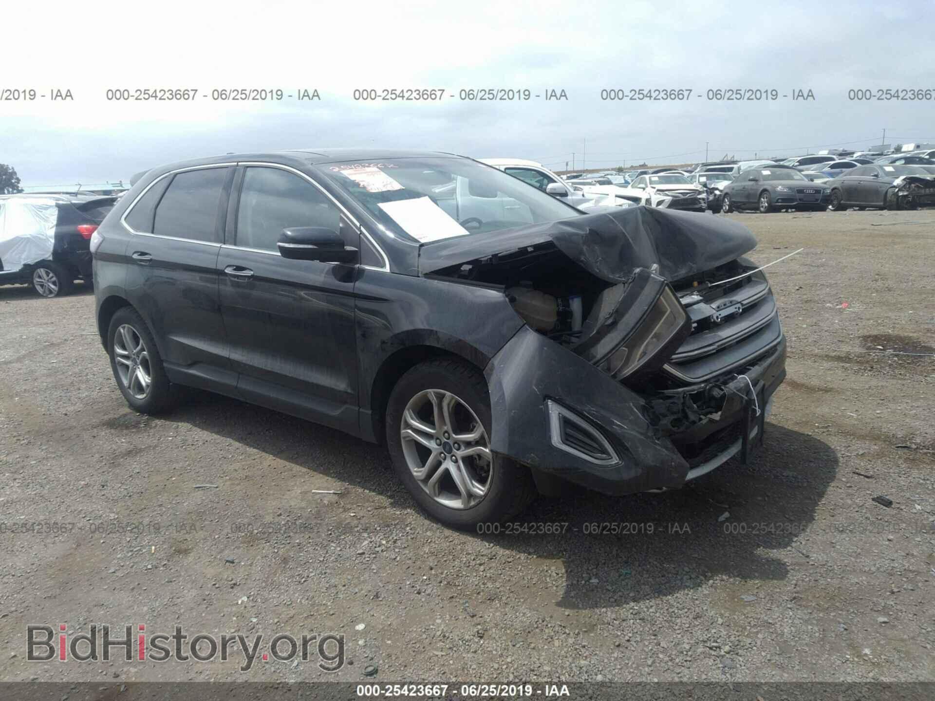 Фотография 2FMTK4K94FBB13446 - FORD EDGE 2015