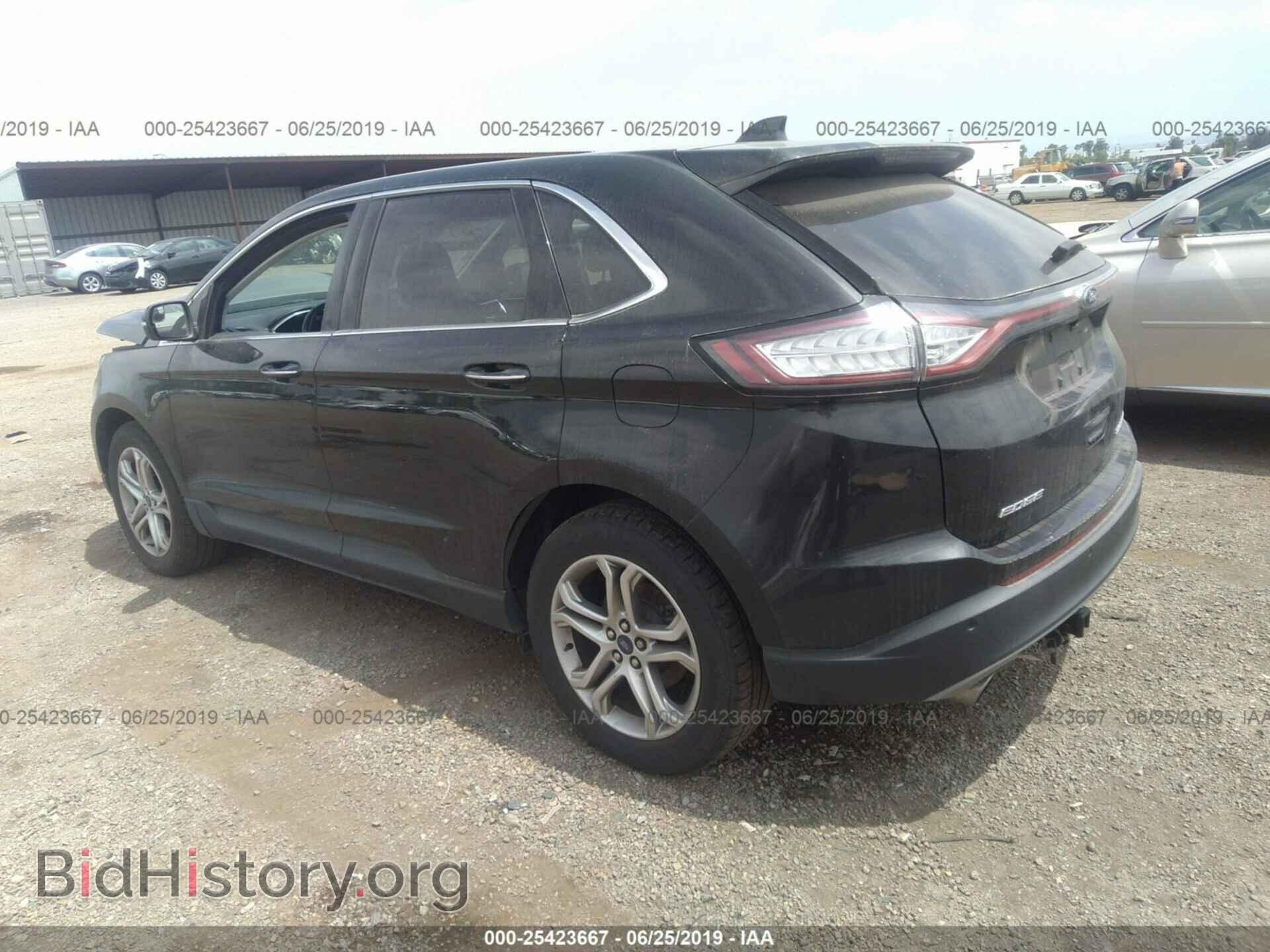 2015 FORD EDGE - VIN: 2FMTK4K94FBB13446 - Фото 3