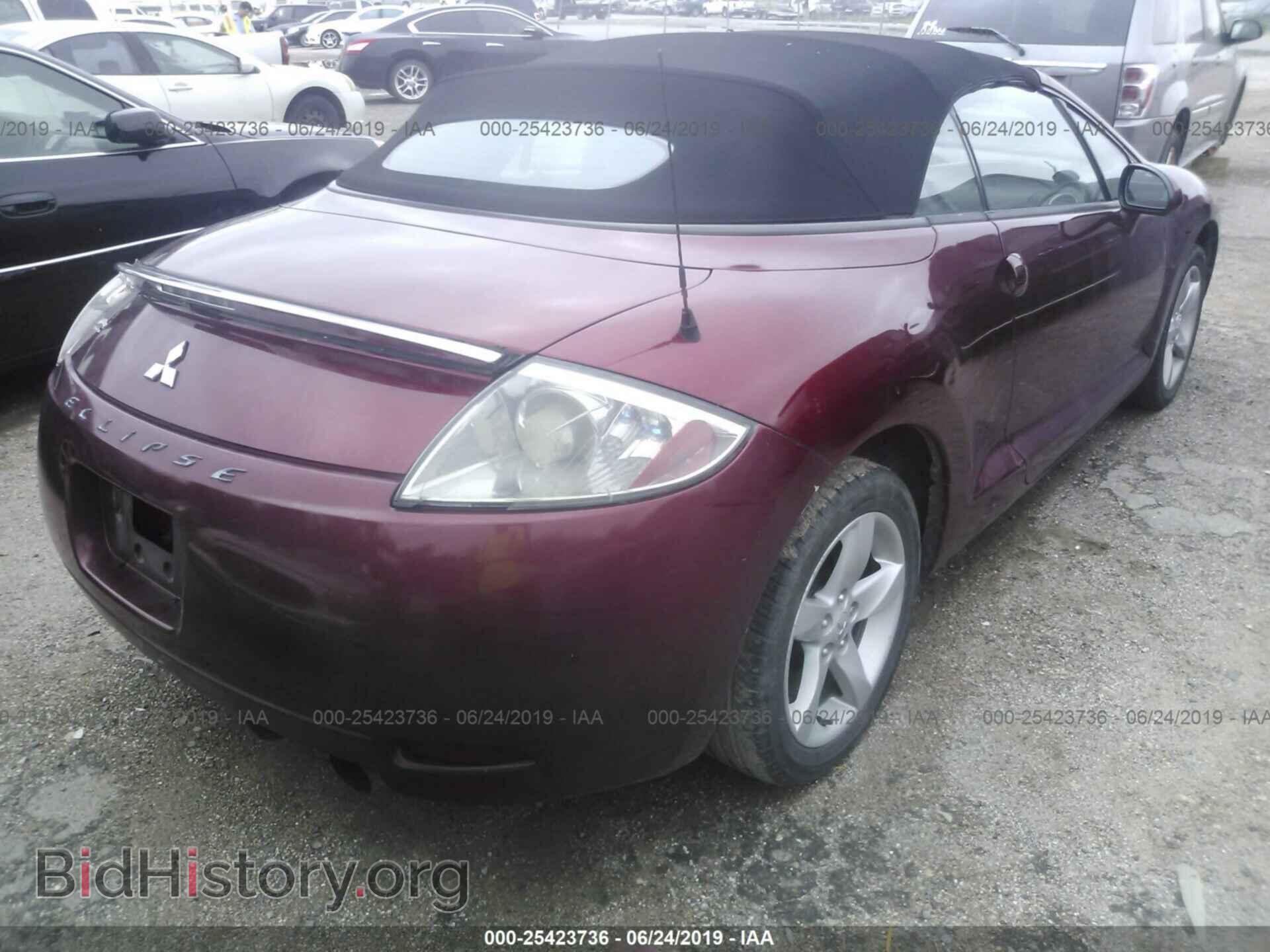 2007 MITSUBISHI ECLIPSE - VIN: 4A3AL25F77E004643 - Фото 4
