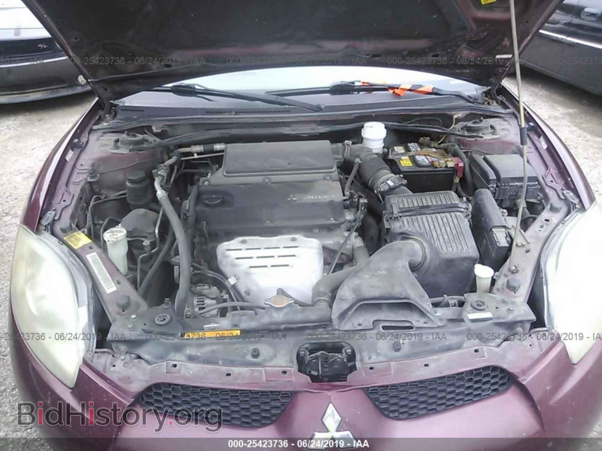 2007 MITSUBISHI ECLIPSE - VIN: 4A3AL25F77E004643 - Фото 10