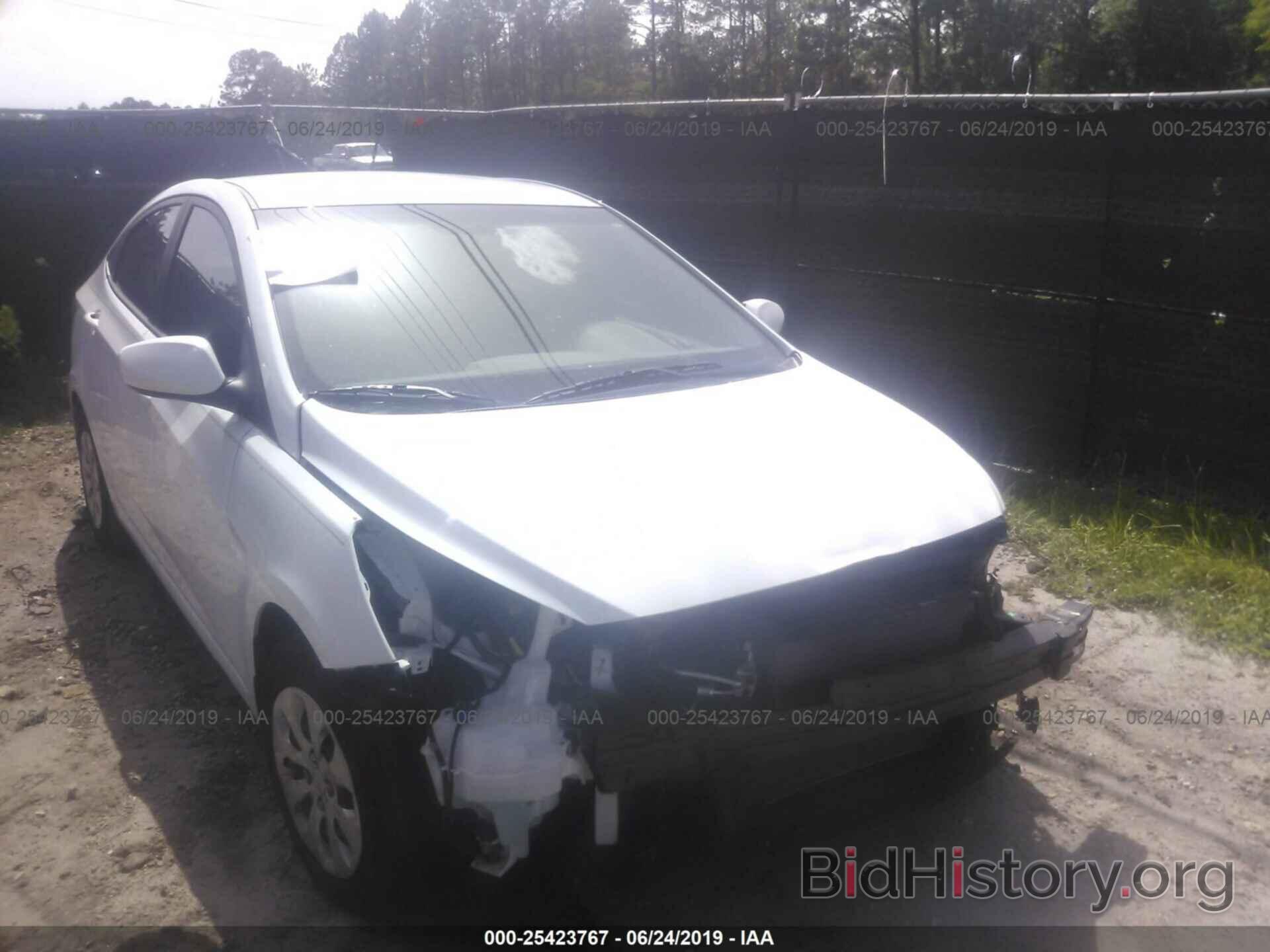 Photo KMHCT4AEXHU341640 - HYUNDAI ACCENT 2017