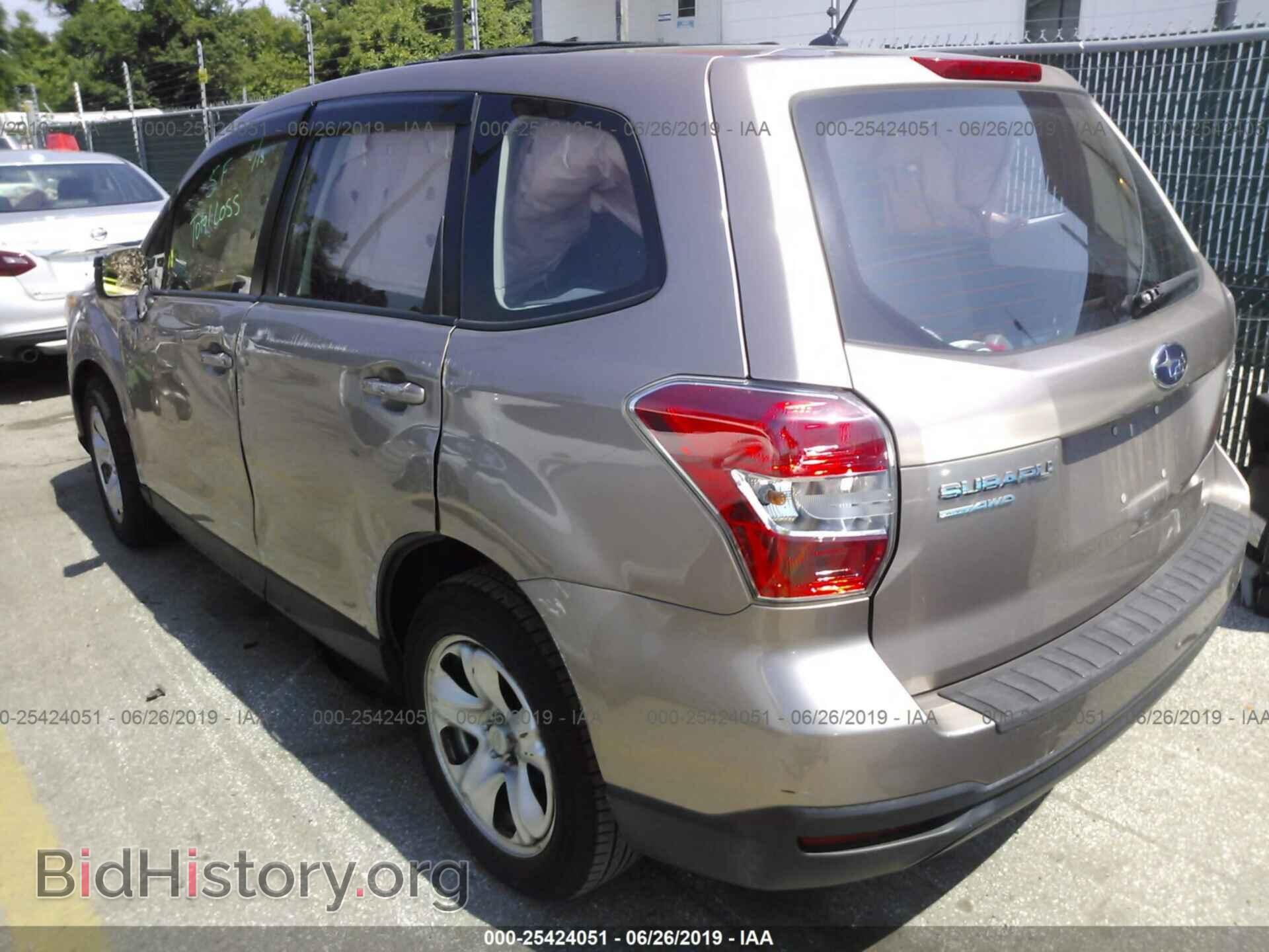 2014 SUBARU FORESTER - VIN: JF2SJAAC4EH414851 - Фото 3
