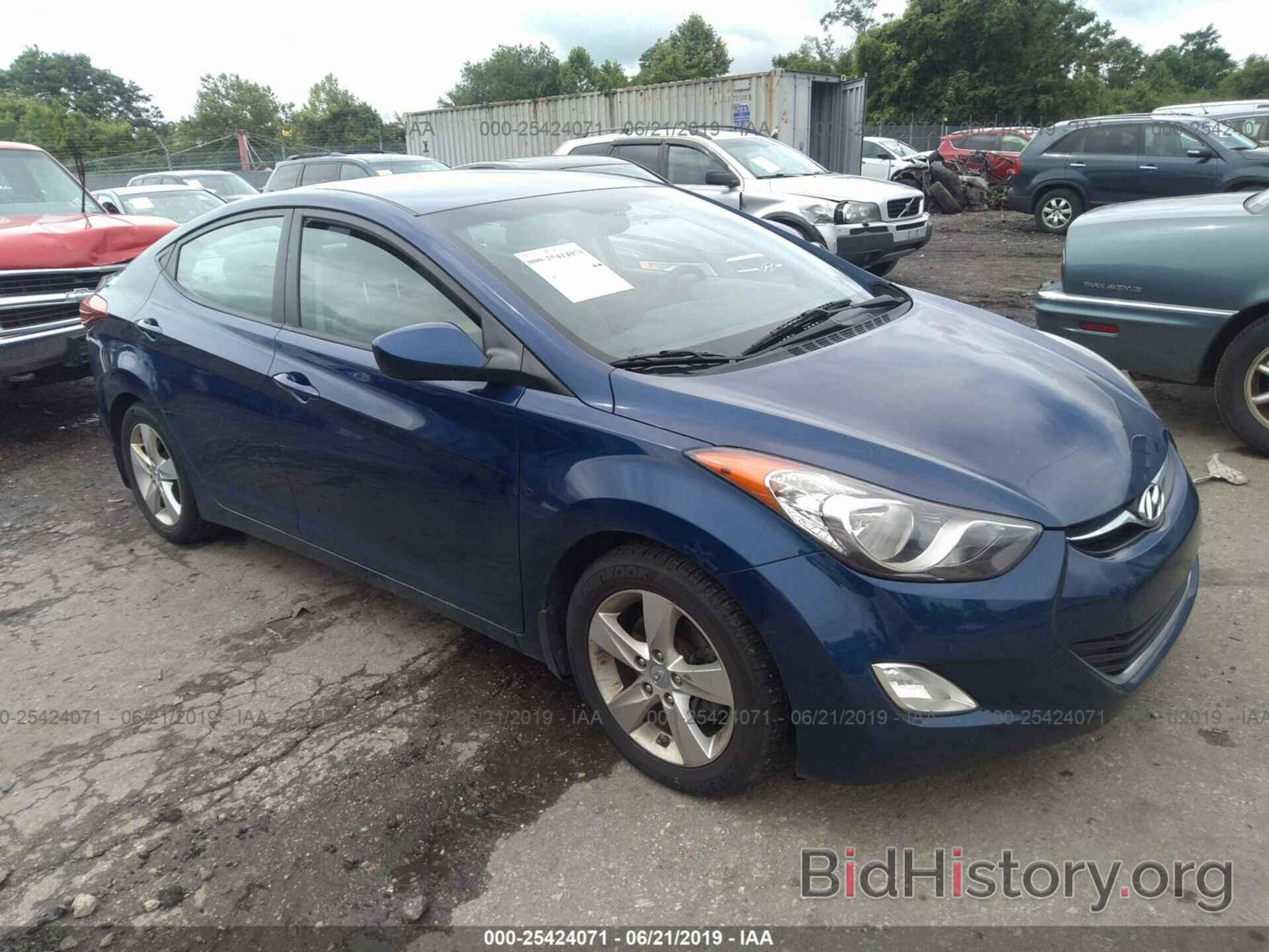 Photo KMHDH4AE6DU751755 - HYUNDAI ELANTRA 2013