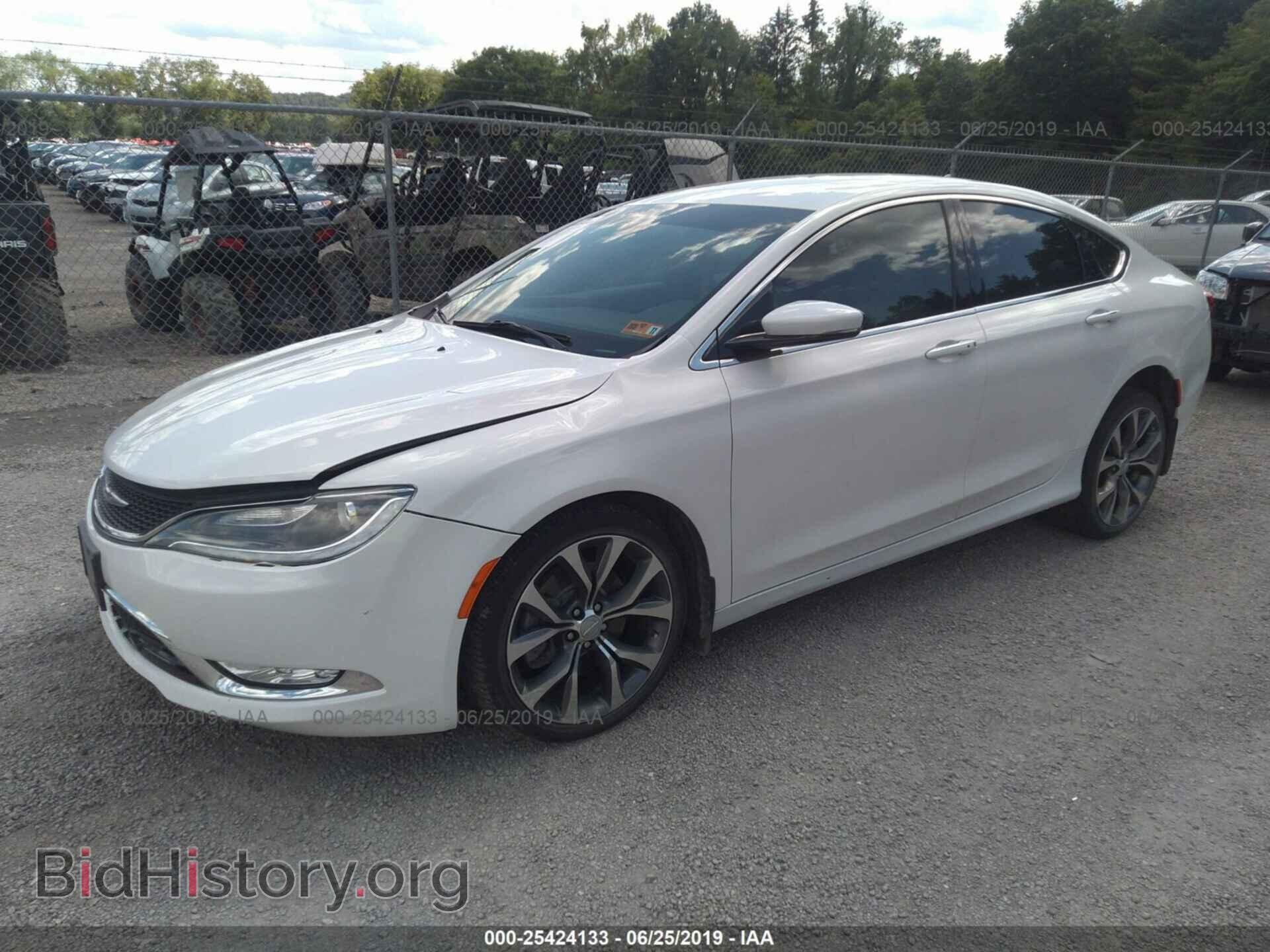 2015 CHRYSLER 200 - VIN: 1C3CCCEG4FN630132 - Фото 2