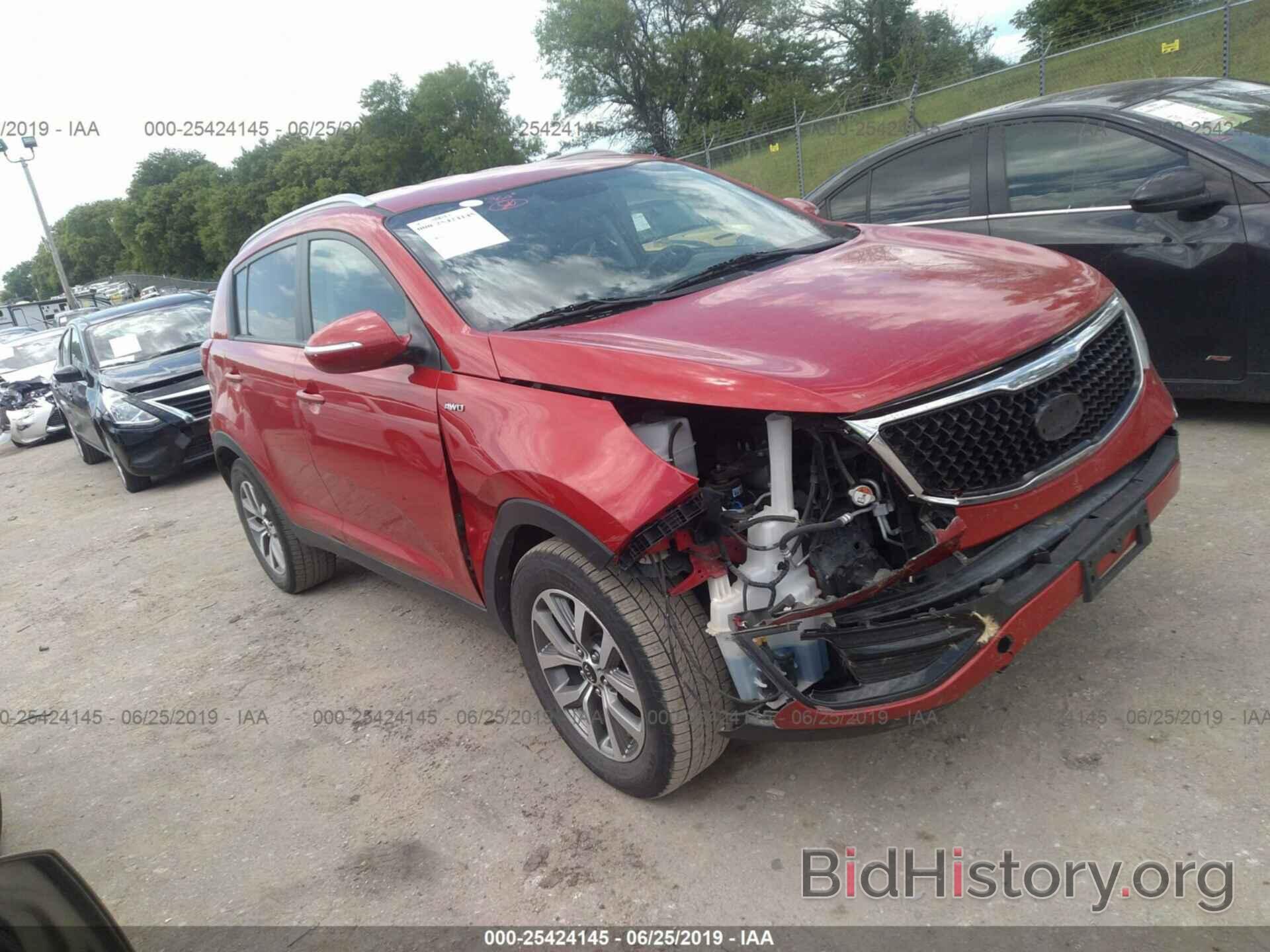 Photo KNDPBCACXF7676555 - KIA SPORTAGE 2015